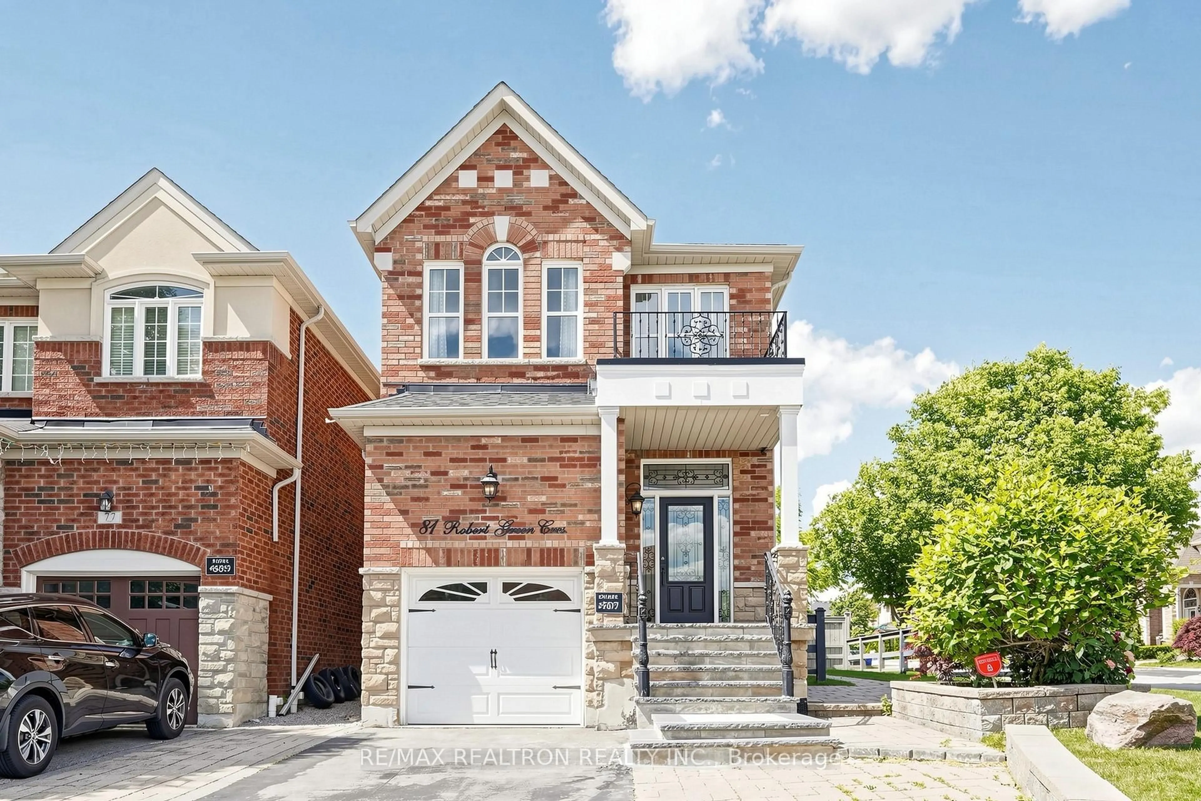 Home with brick exterior material, street for 81 Robert Green Cres, Vaughan Ontario L6A 4A9