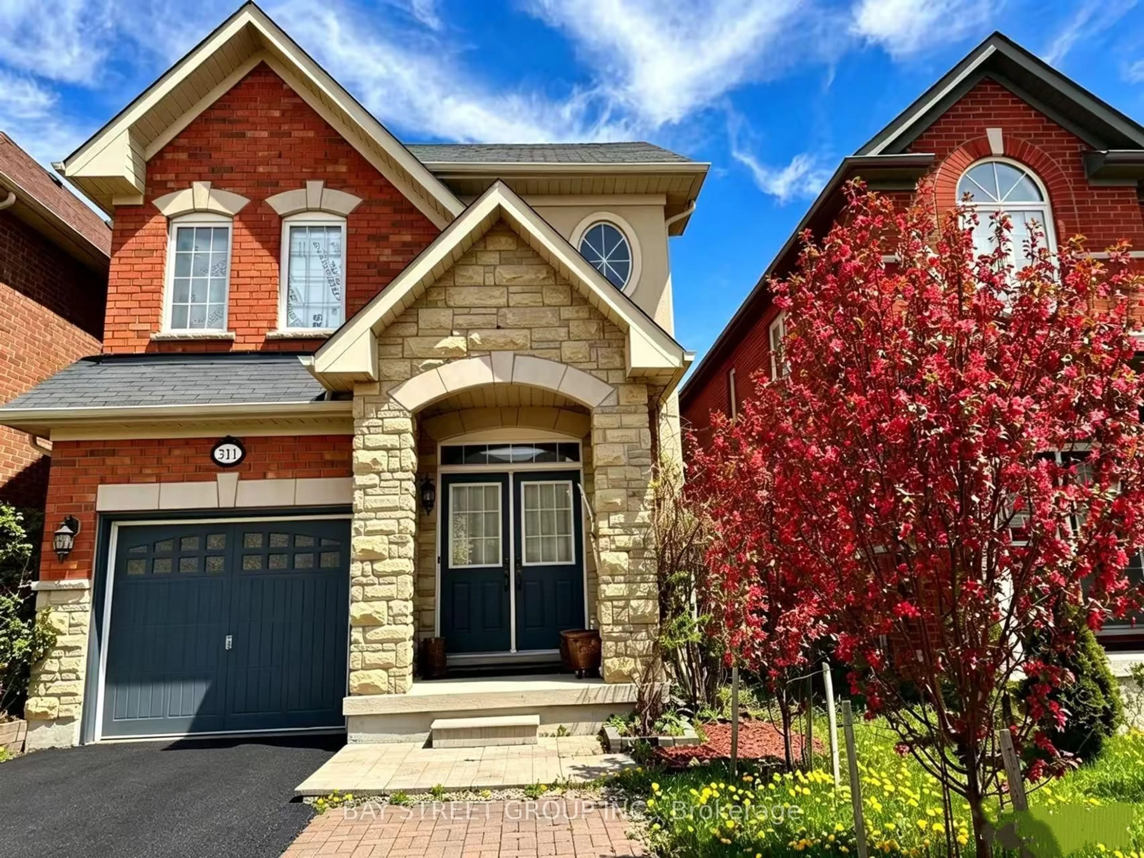 Home with brick exterior material, street for 311 Oberfrick Ave, Vaughan Ontario L6A 0R5