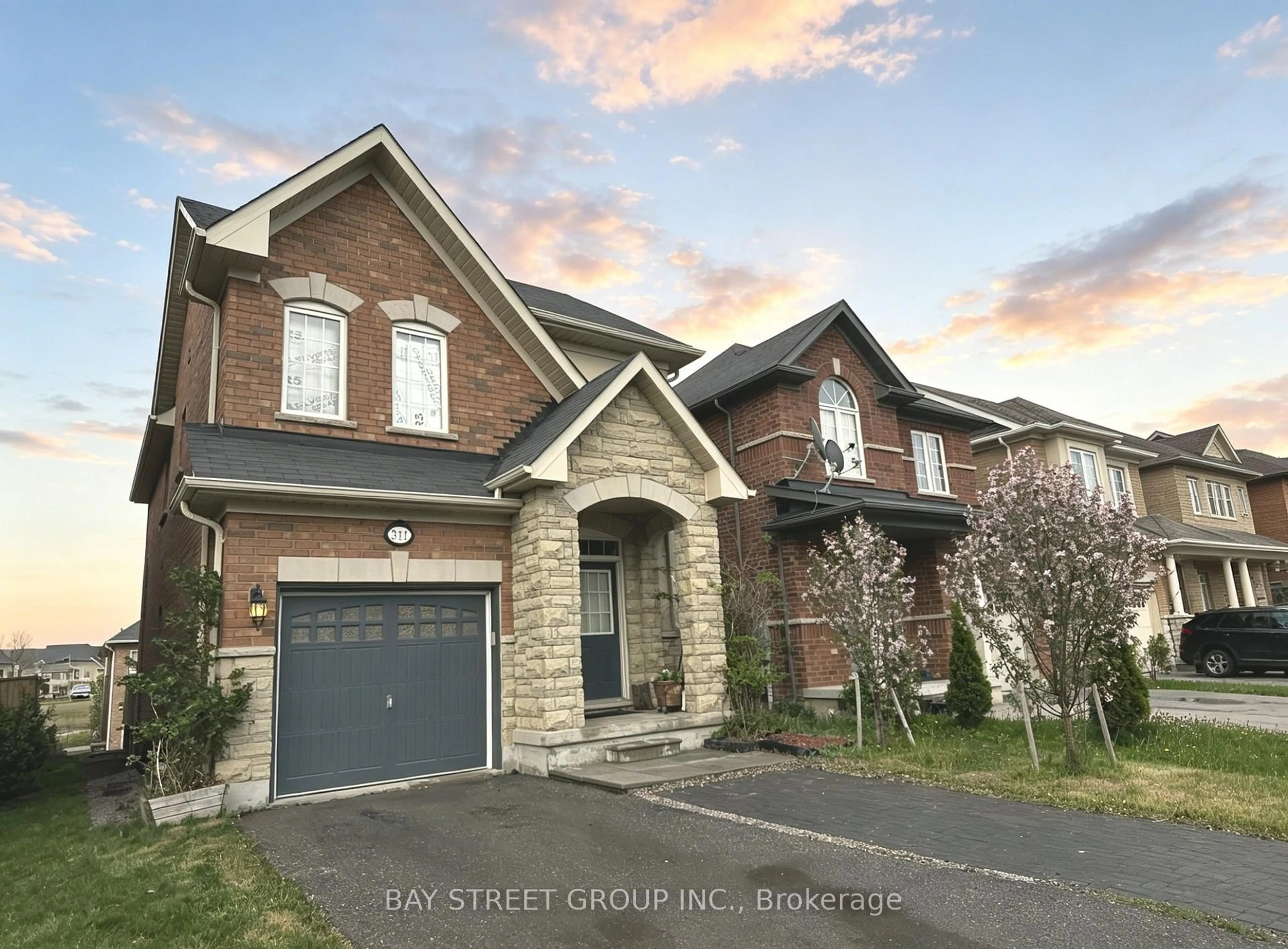 Home with brick exterior material, street for 311 Oberfrick Ave, Vaughan Ontario L6A 0R5