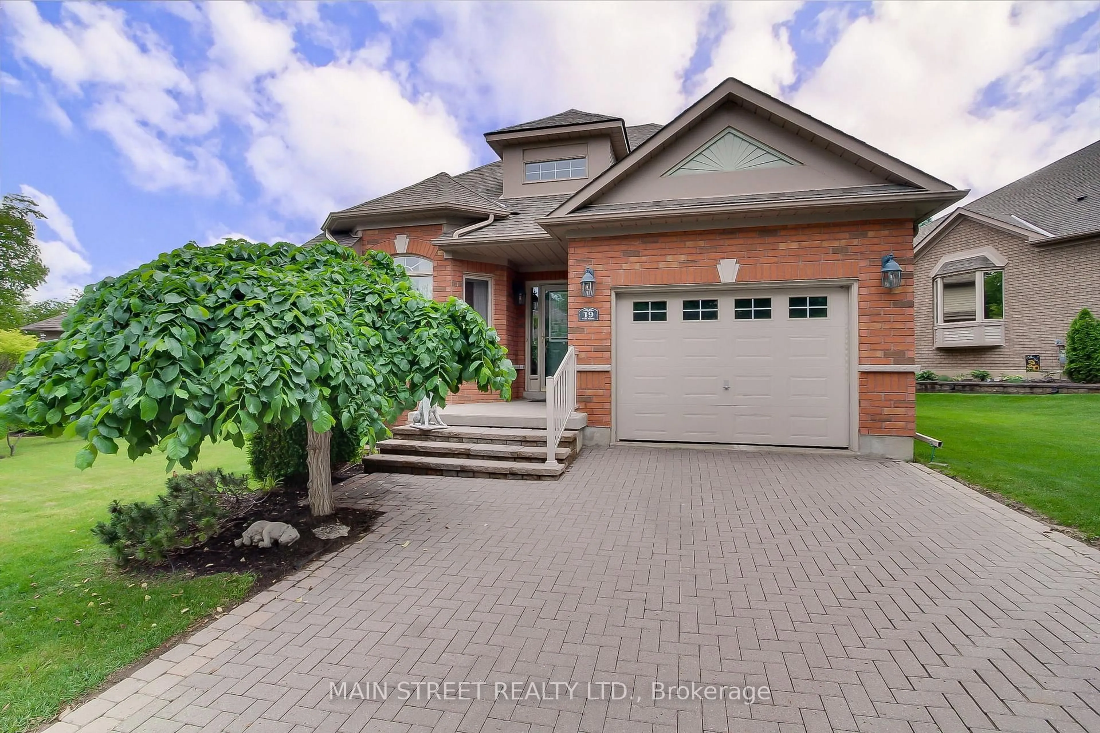 Home with brick exterior material, street for 19 Napa Rdge #24, New Tecumseth Ontario L9R 2E5