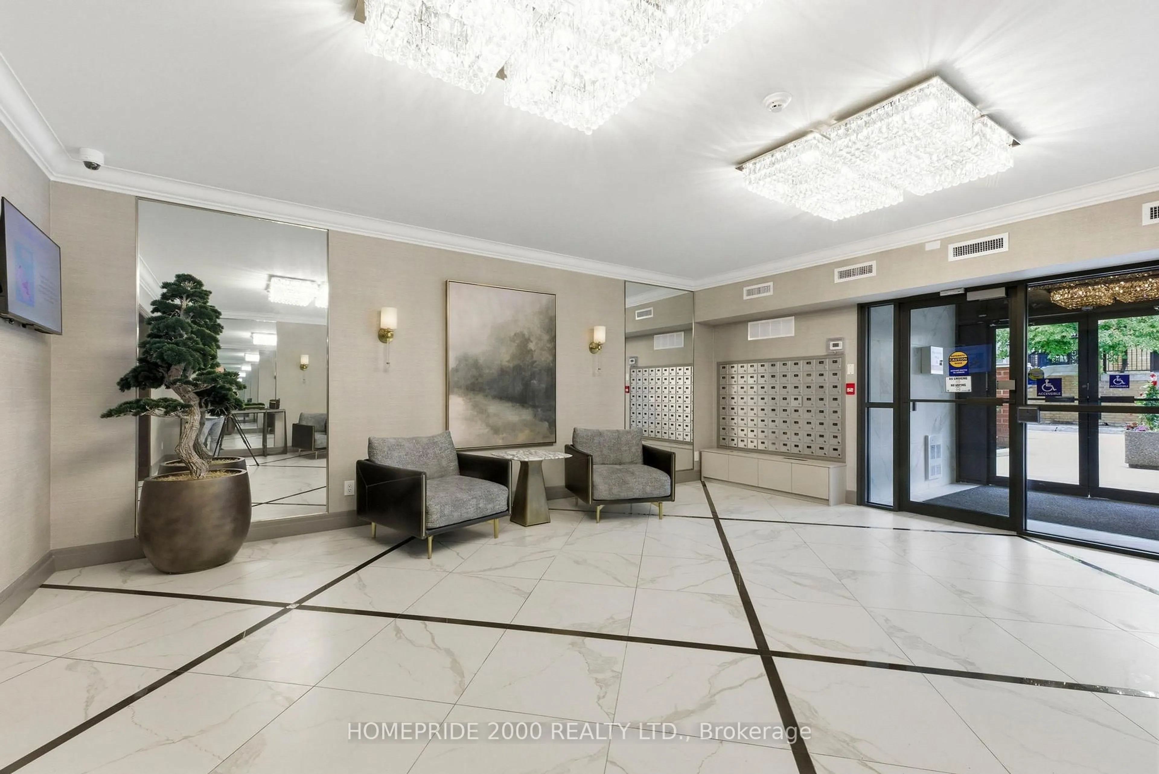 Lobby for 33 Wallace St #203, Vaughan Ontario L4L 2P2