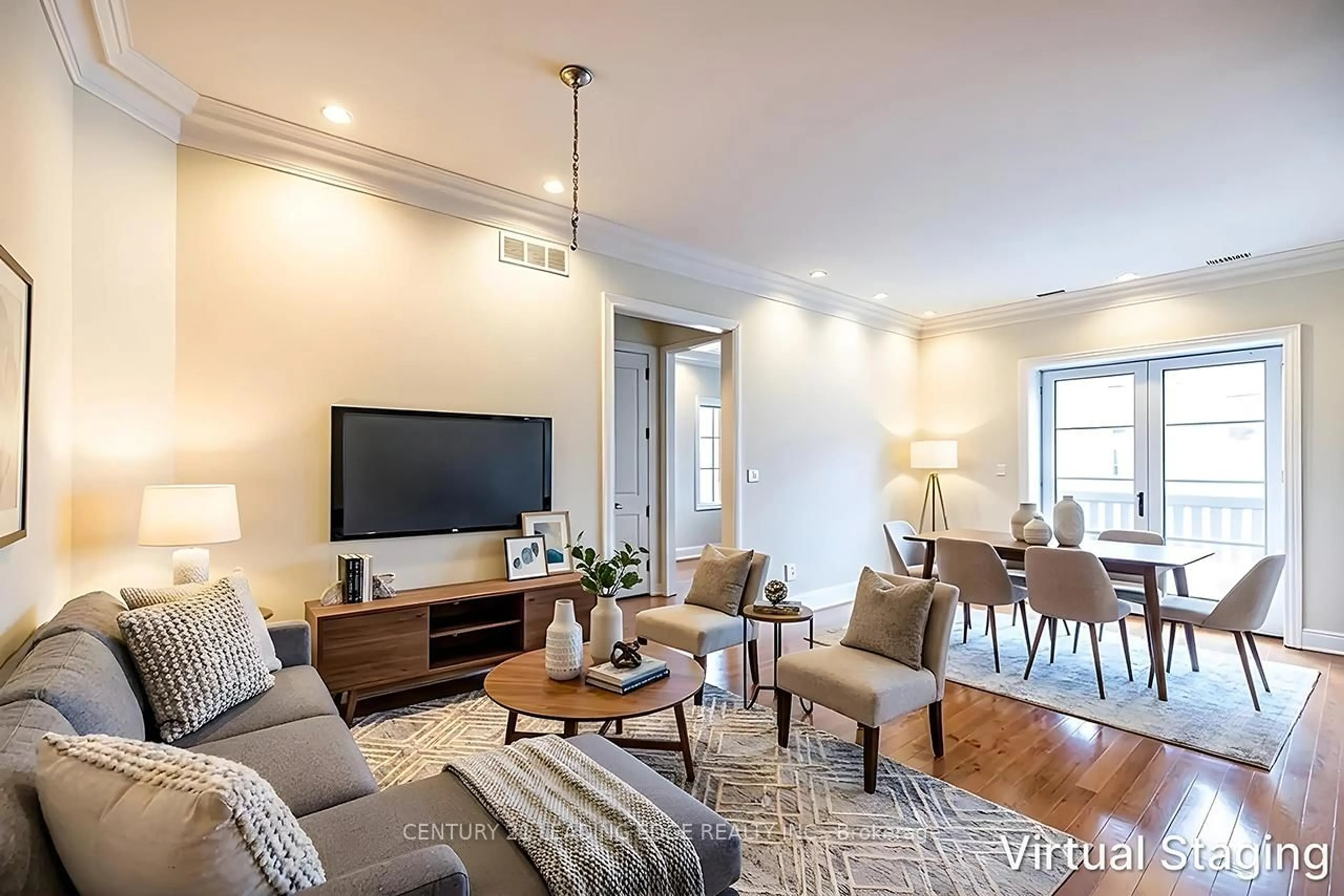 Living room with furniture, unknown for 1 Verclaire Gate #405, Markham Ontario L3R 8N1