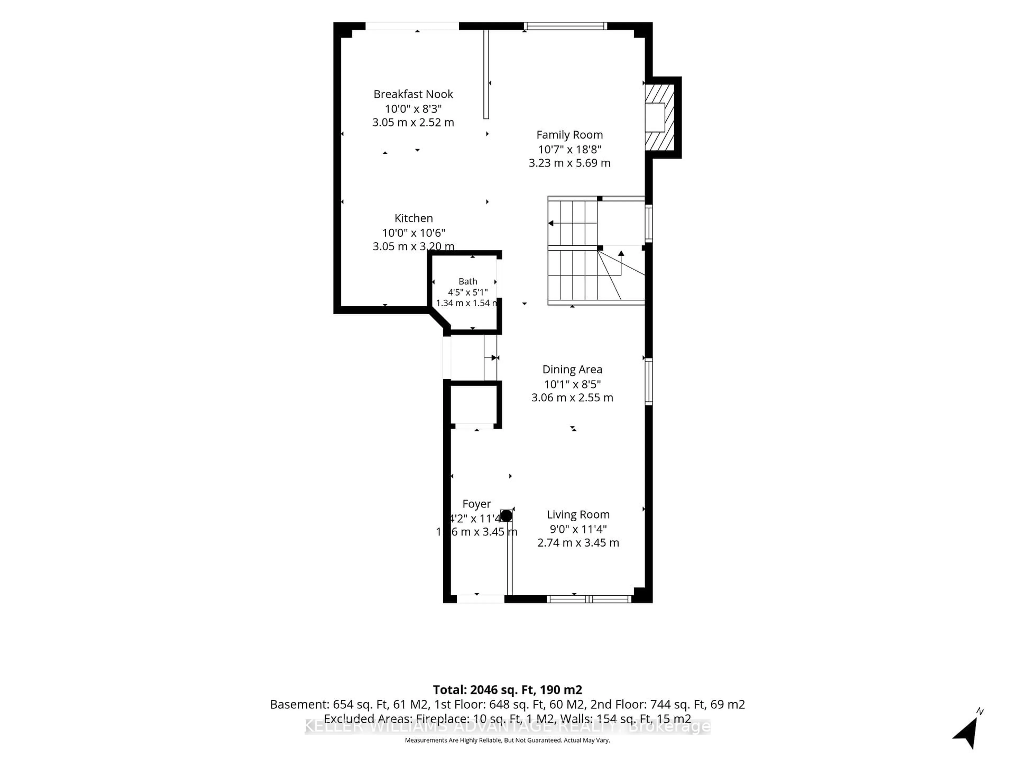 Floor plan for 312 Castlemore Ave, Markham Ontario L6C 2R5