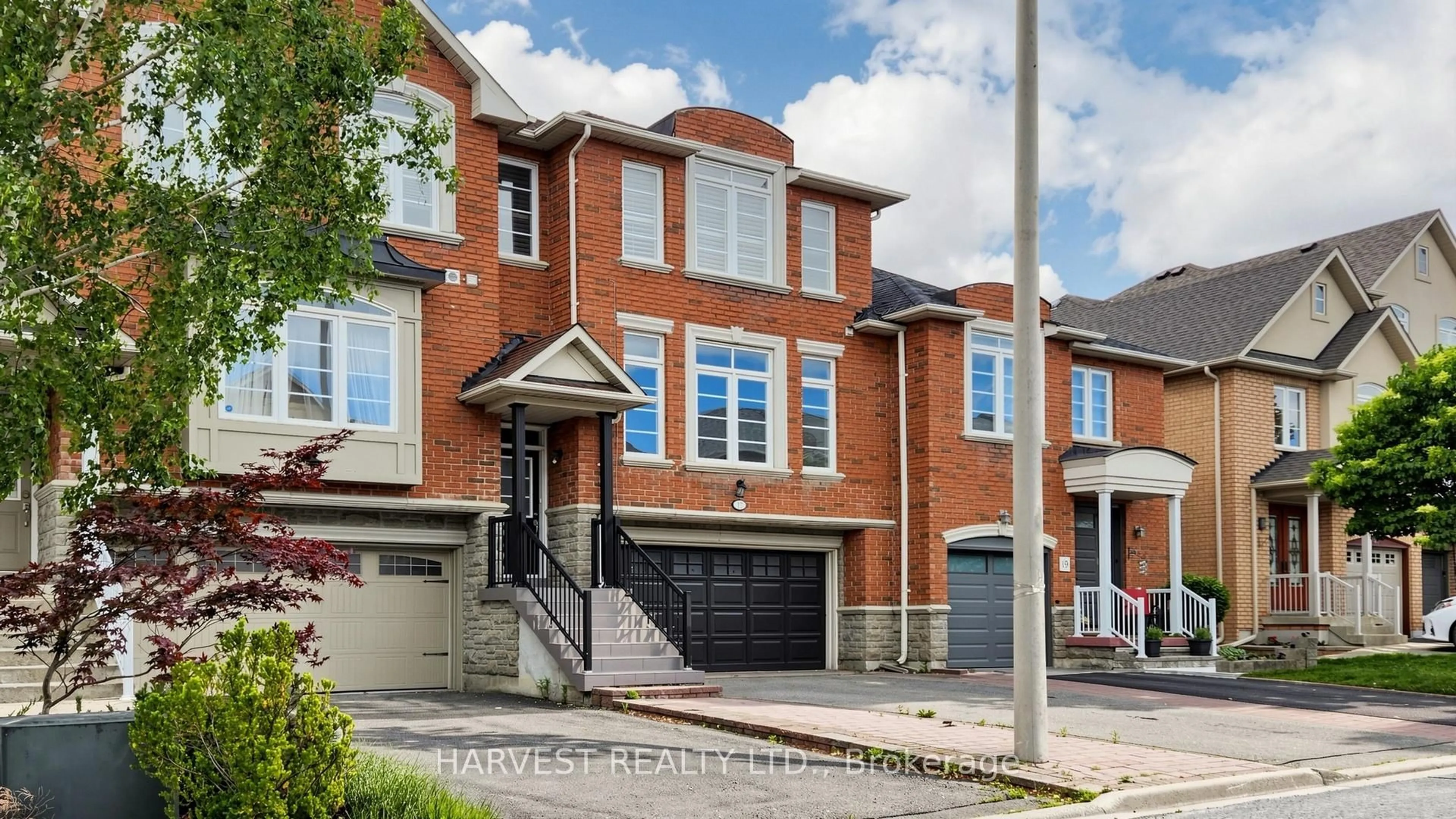 Home with brick exterior material, street for 17 Honeywood Rd, Vaughan Ontario L4J 9C2
