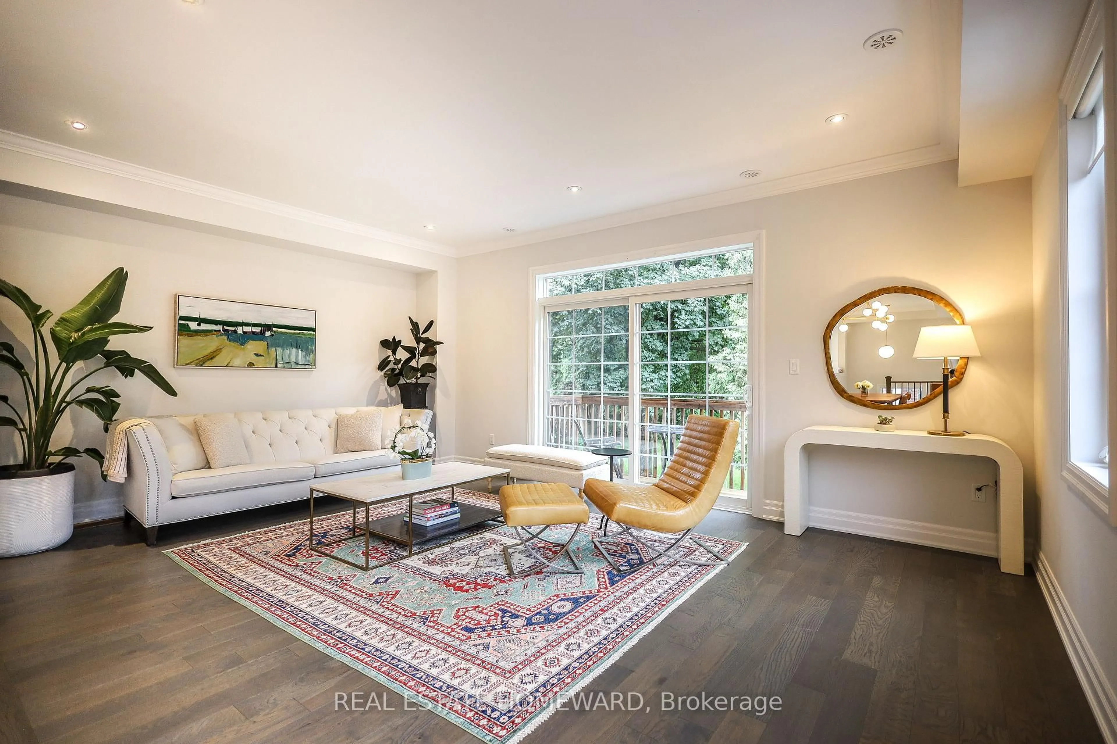 Living room with furniture, unknown for 1 Saint Julien Crt, Vaughan Ontario L6A 5B2