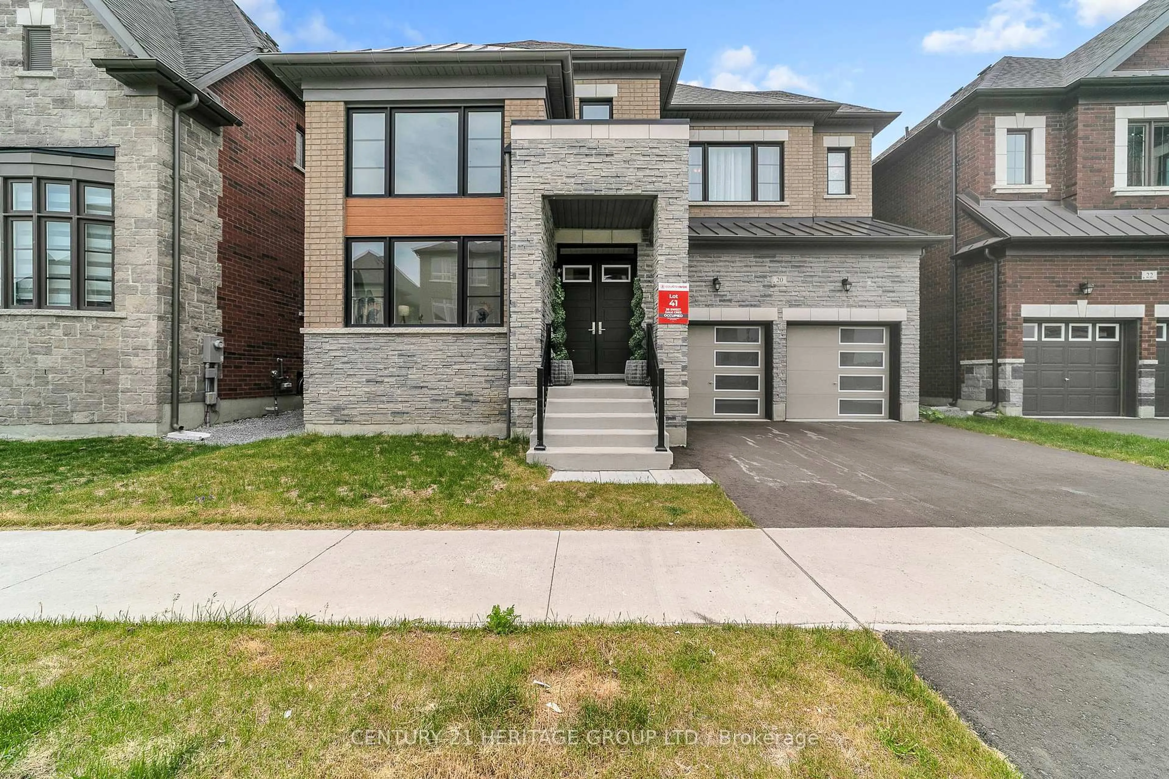 Home with brick exterior material, street for 20 Sweet Gale Cres, Richmond Hill Ontario L4E 1K1