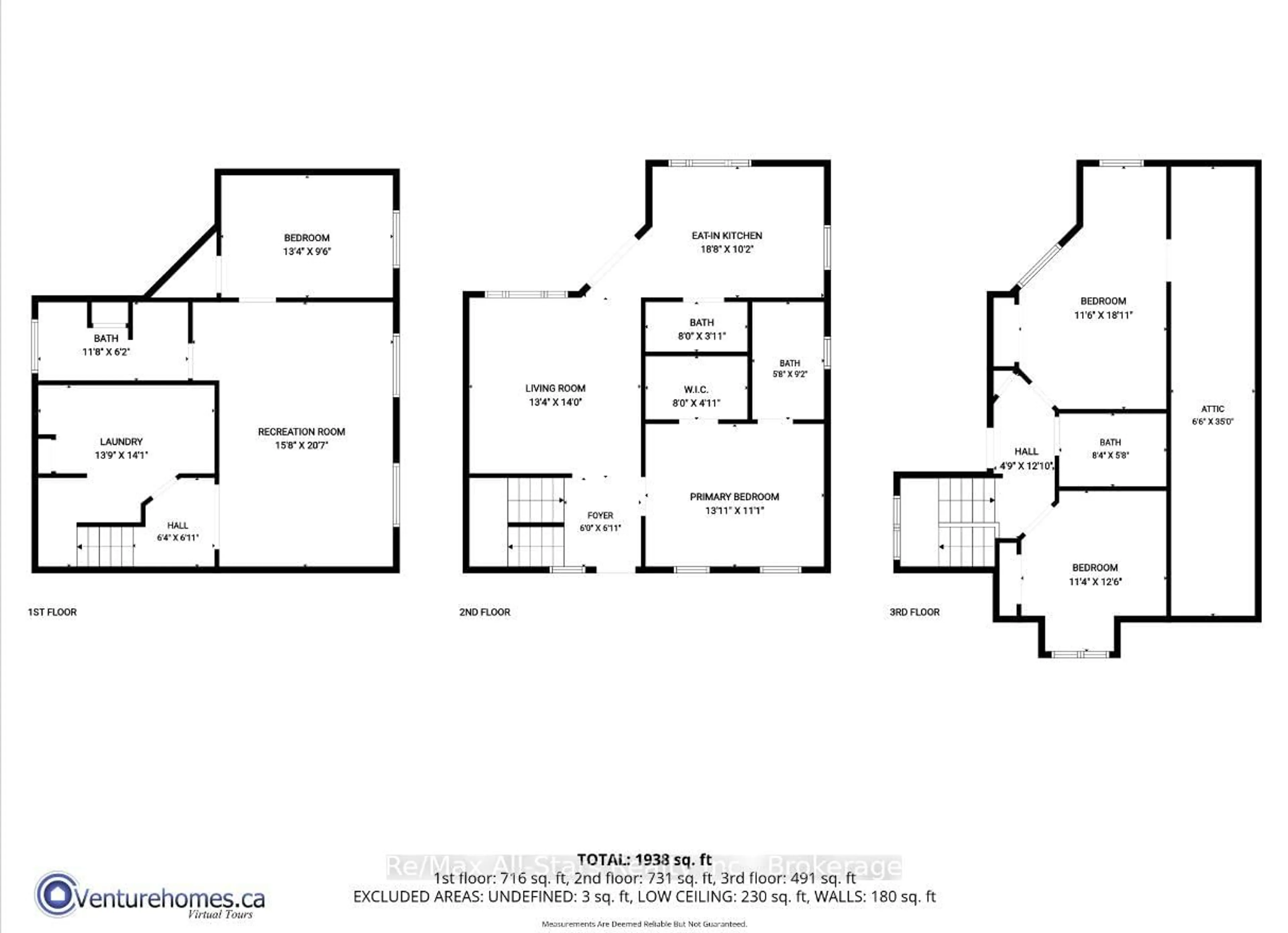 Floor plan for 48 Brule Lakeway, Georgina Ontario L0E 1L0
