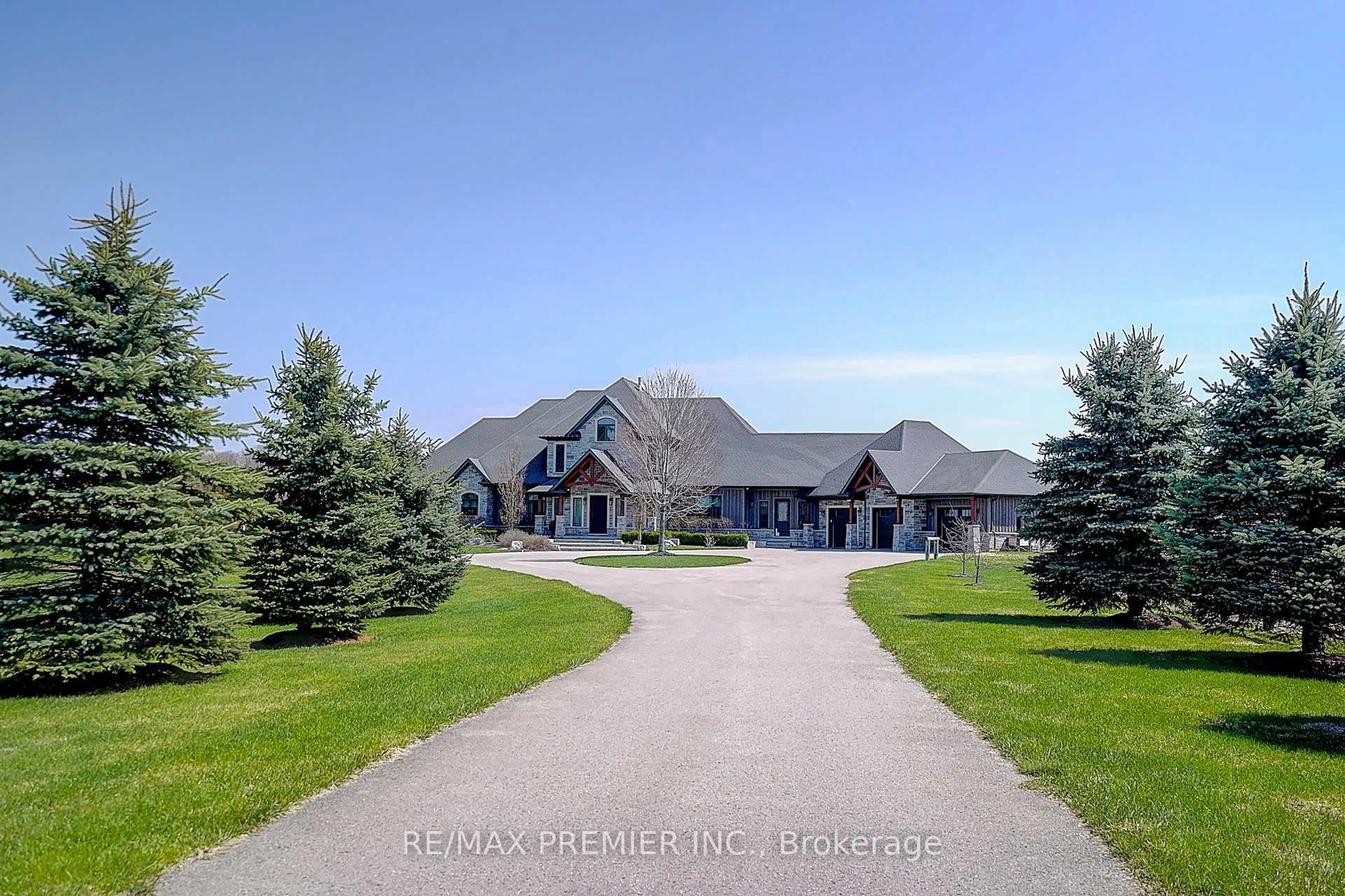 A pic from outside/outdoor area/front of a property/back of a property/a pic from drone, unknown for 15501 Ninth Line, Whitchurch-Stouffville Ontario L4A 3N5