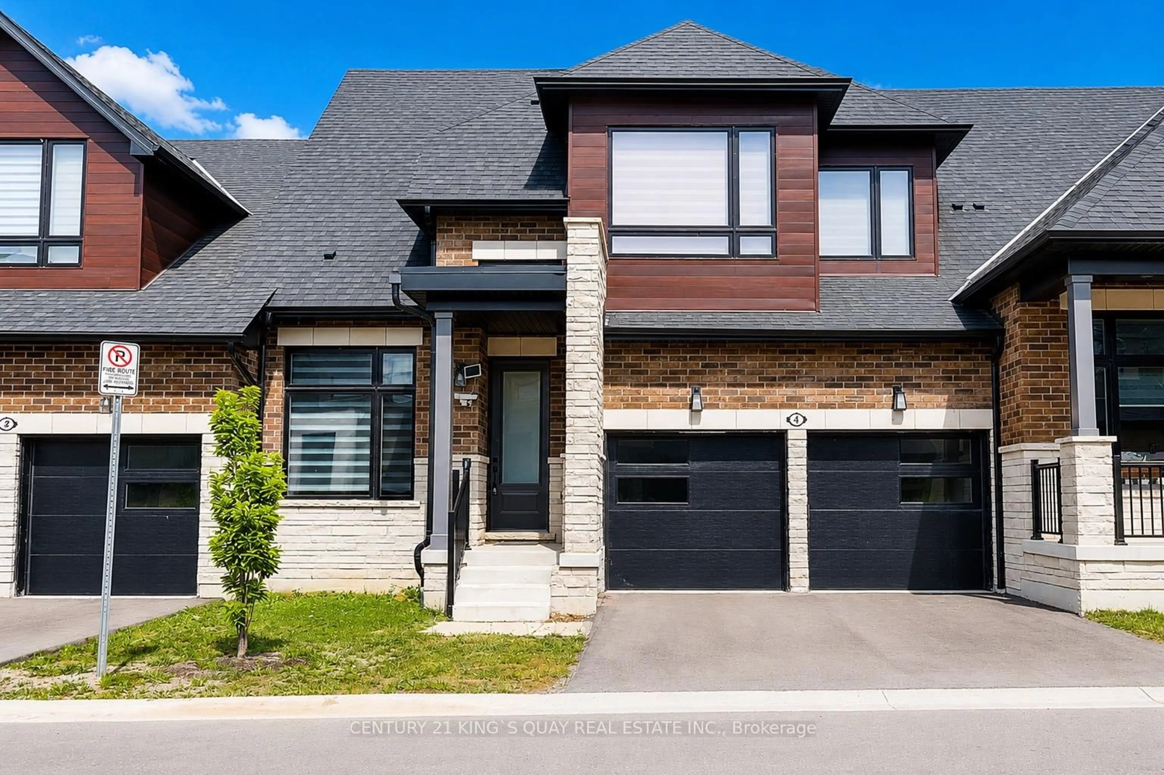 Home with brick exterior material, street for 4 David Worgan Tr, Uxbridge Ontario L9P 0R9
