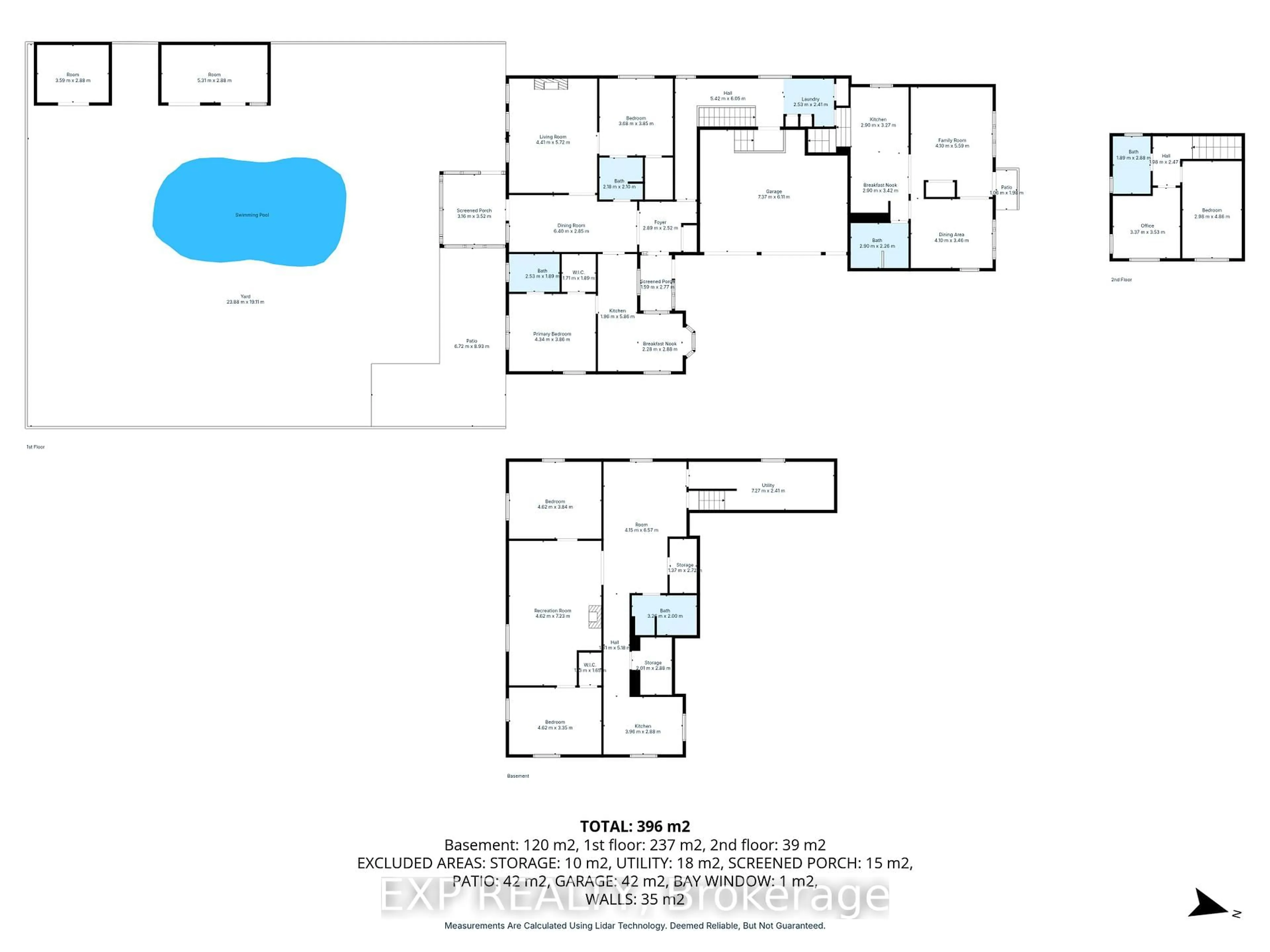 Floor plan for 287 Elmview Gdns, Georgina Ontario L4P 1E9