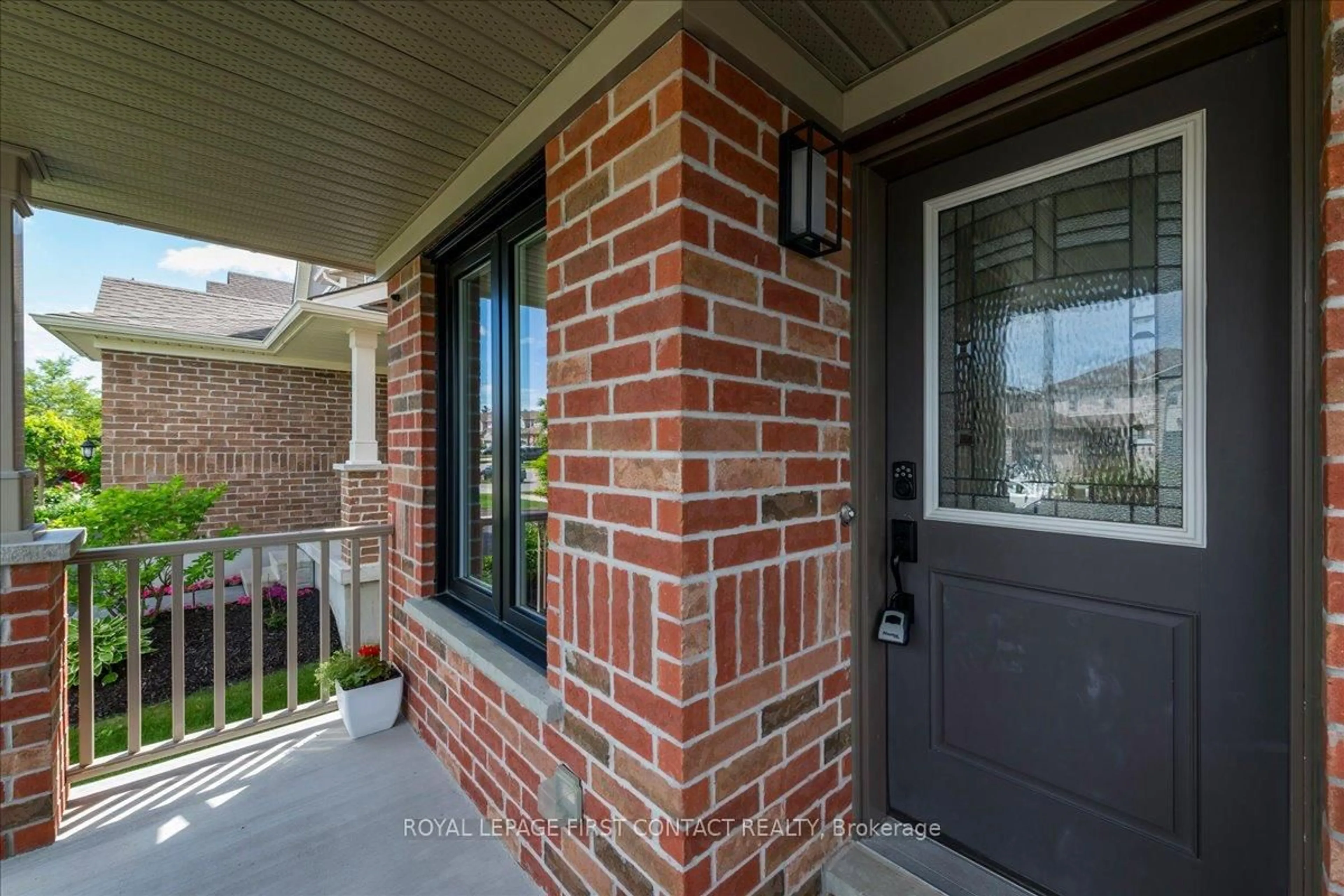 Home with brick exterior material, street for 182 Banting Cres, Essa Ontario L0M 1B6