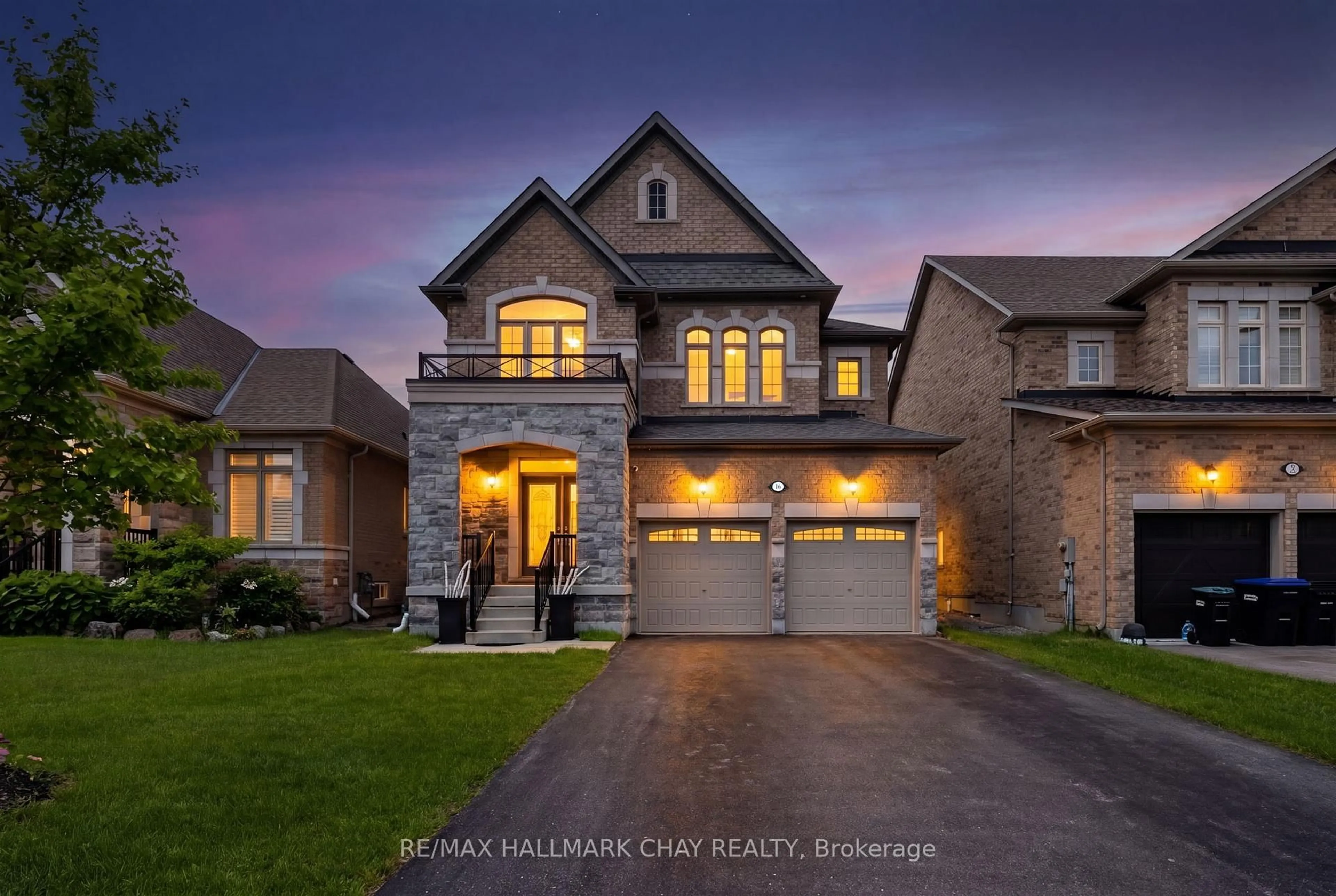 Home with brick exterior material, street for 16 Dowling Rd, New Tecumseth Ontario L9R 0H1