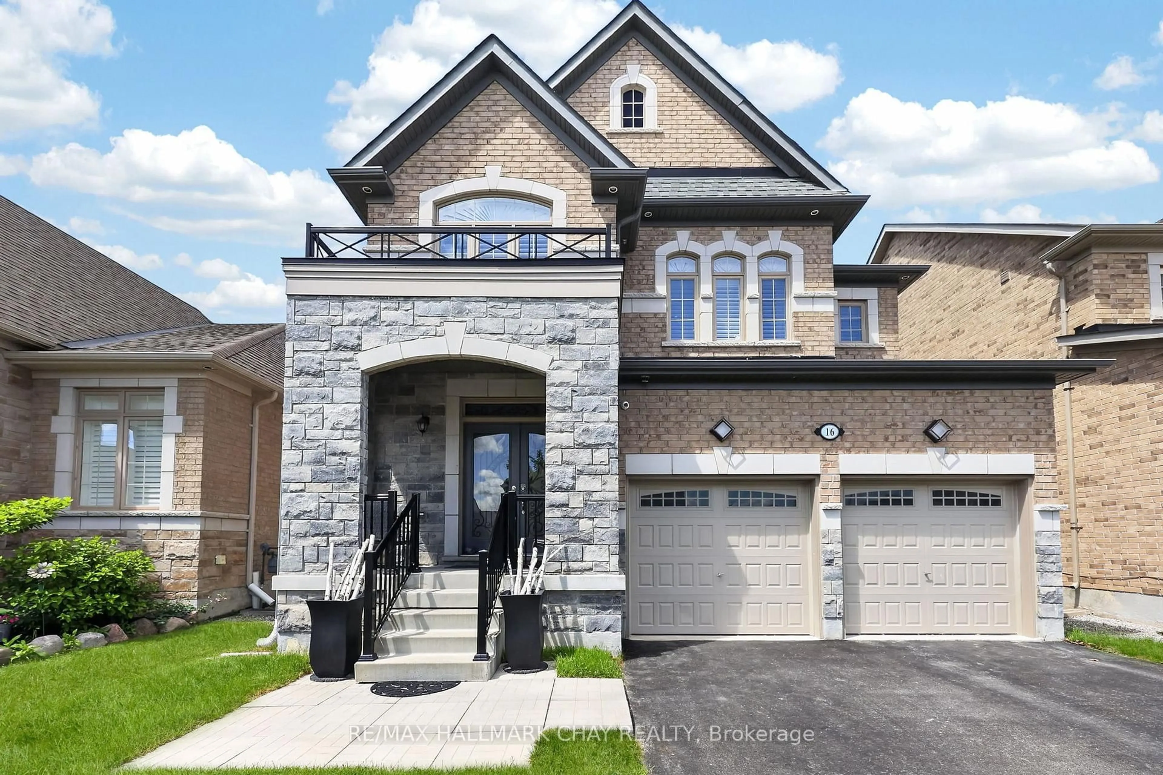 Home with brick exterior material, street for 16 Dowling Rd, New Tecumseth Ontario L9R 0H1