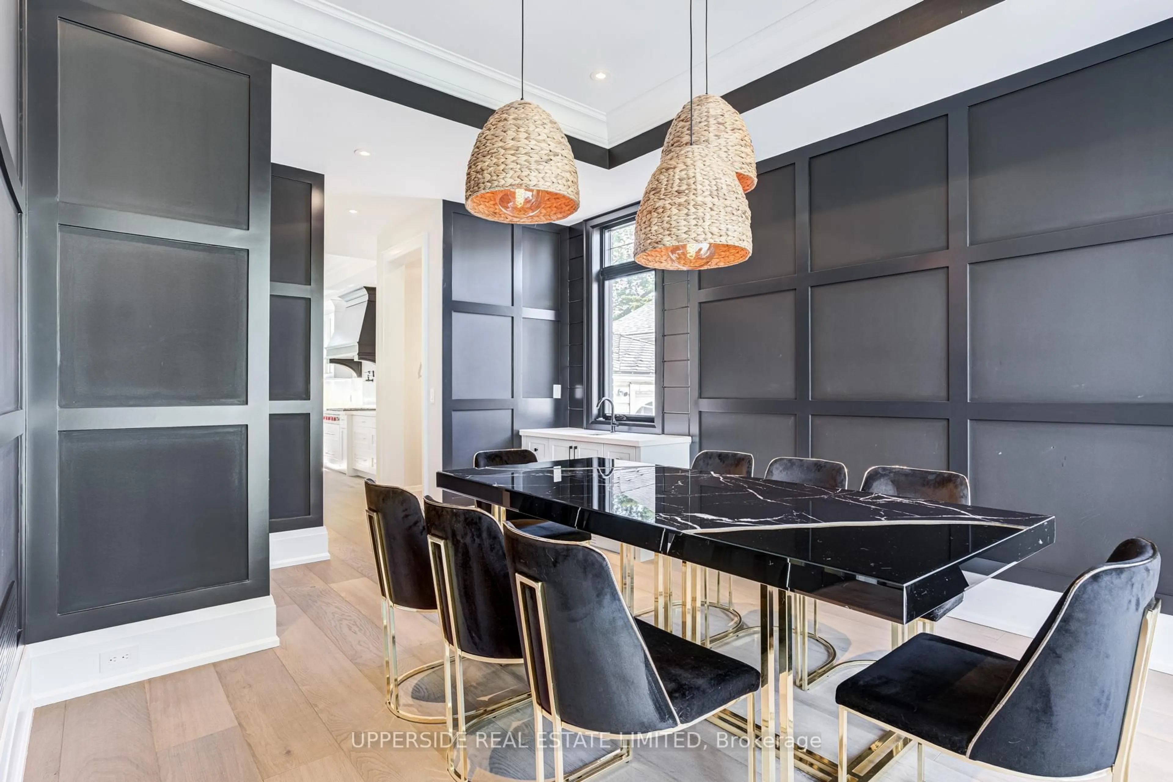 Contemporary kitchen, ceramic/tile floor for 152 Wells St, Aurora Ontario L4G 1T7