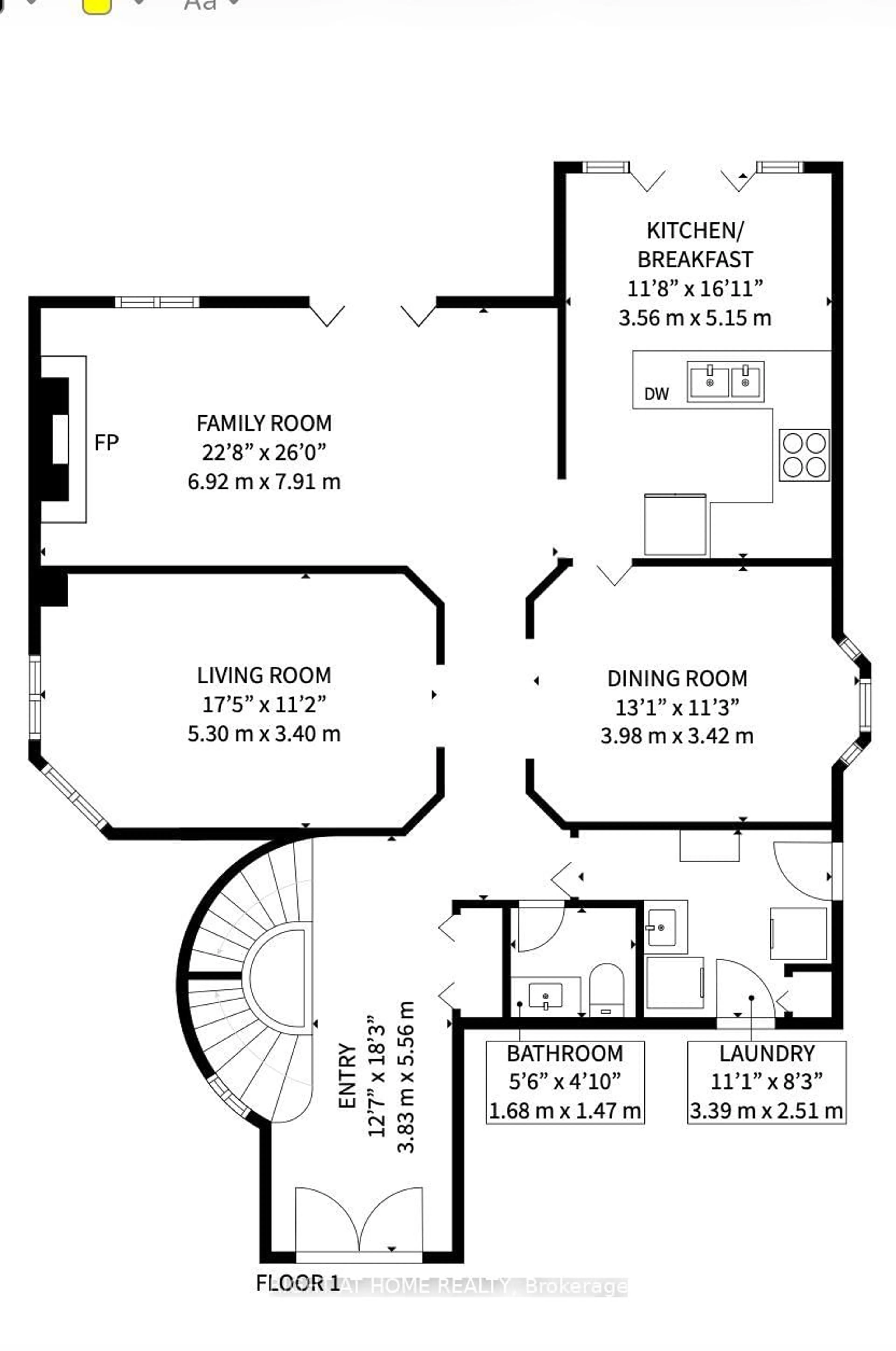 Floor plan for 10 Parklawn Cres, Markham Ontario L3T 6X1