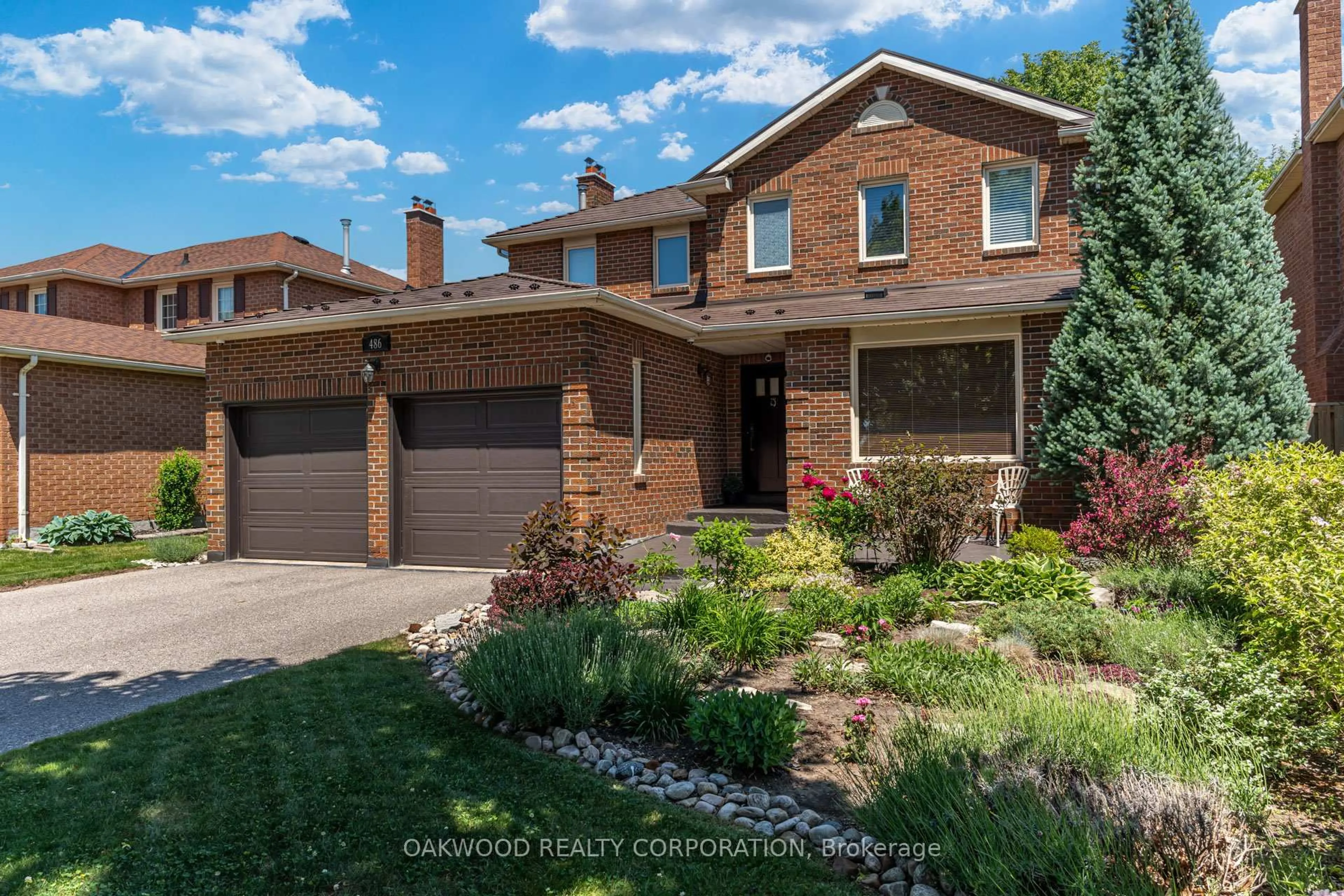 Home with brick exterior material, street for 486 Greenock Dr, Vaughan Ontario L6A 1M6