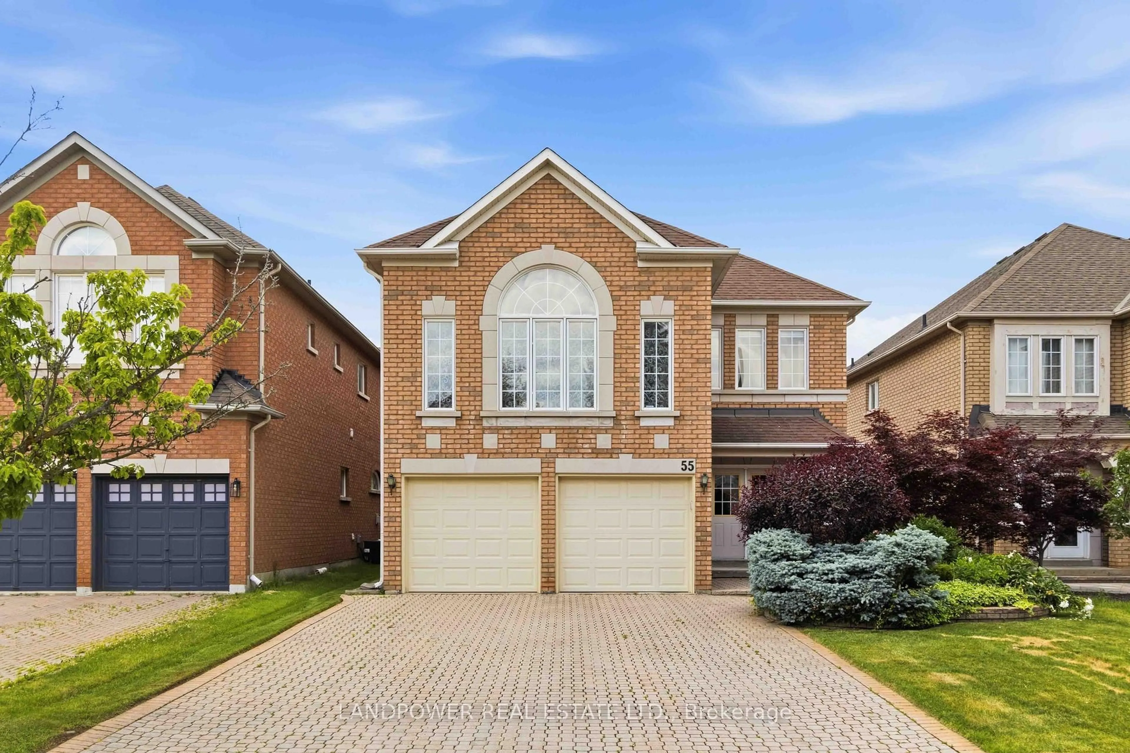 Home with brick exterior material, street for 55 Garland Cres, Richmond Hill Ontario L4S 1X1