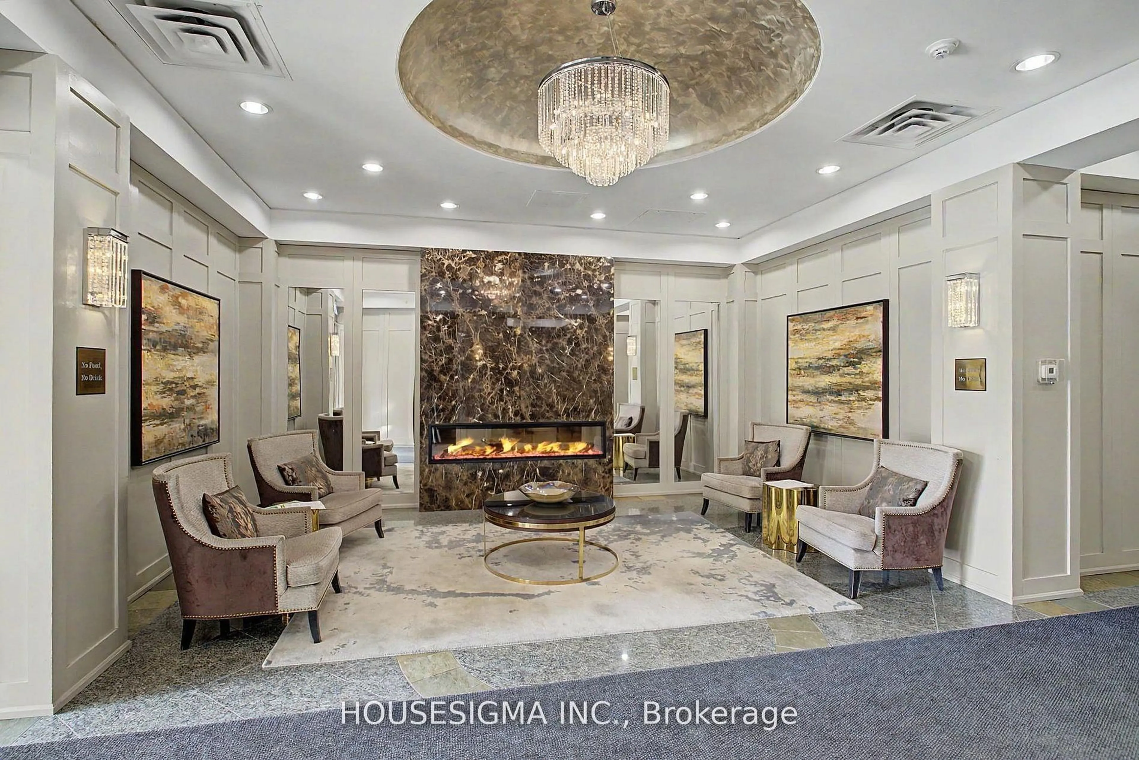 Lobby for 9 Northern Heights Dr #711, Richmond Hill Ontario L4B 4M5