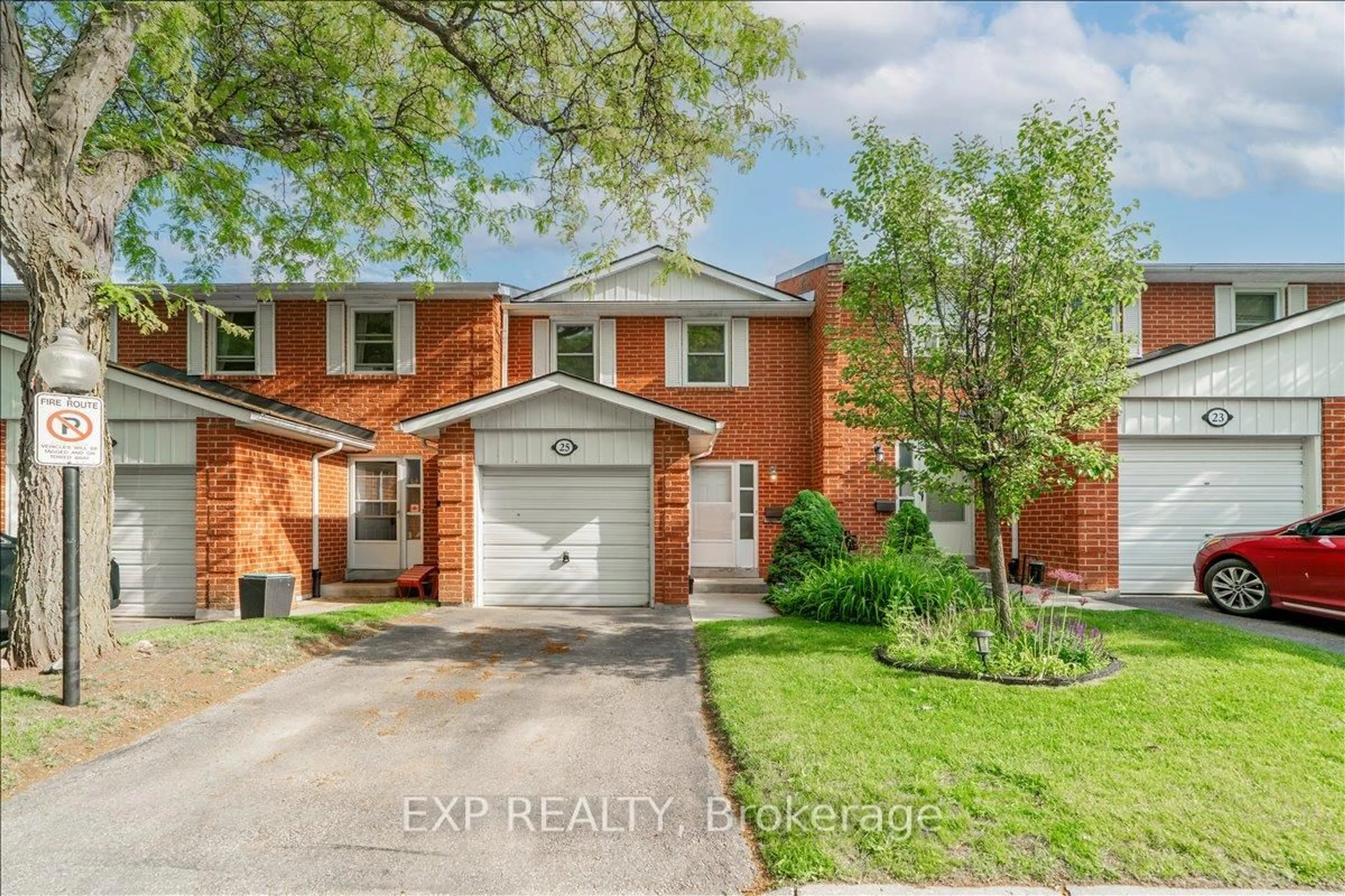 Home with brick exterior material, street for 25 Harper Way, Markham Ontario L3T 5A4