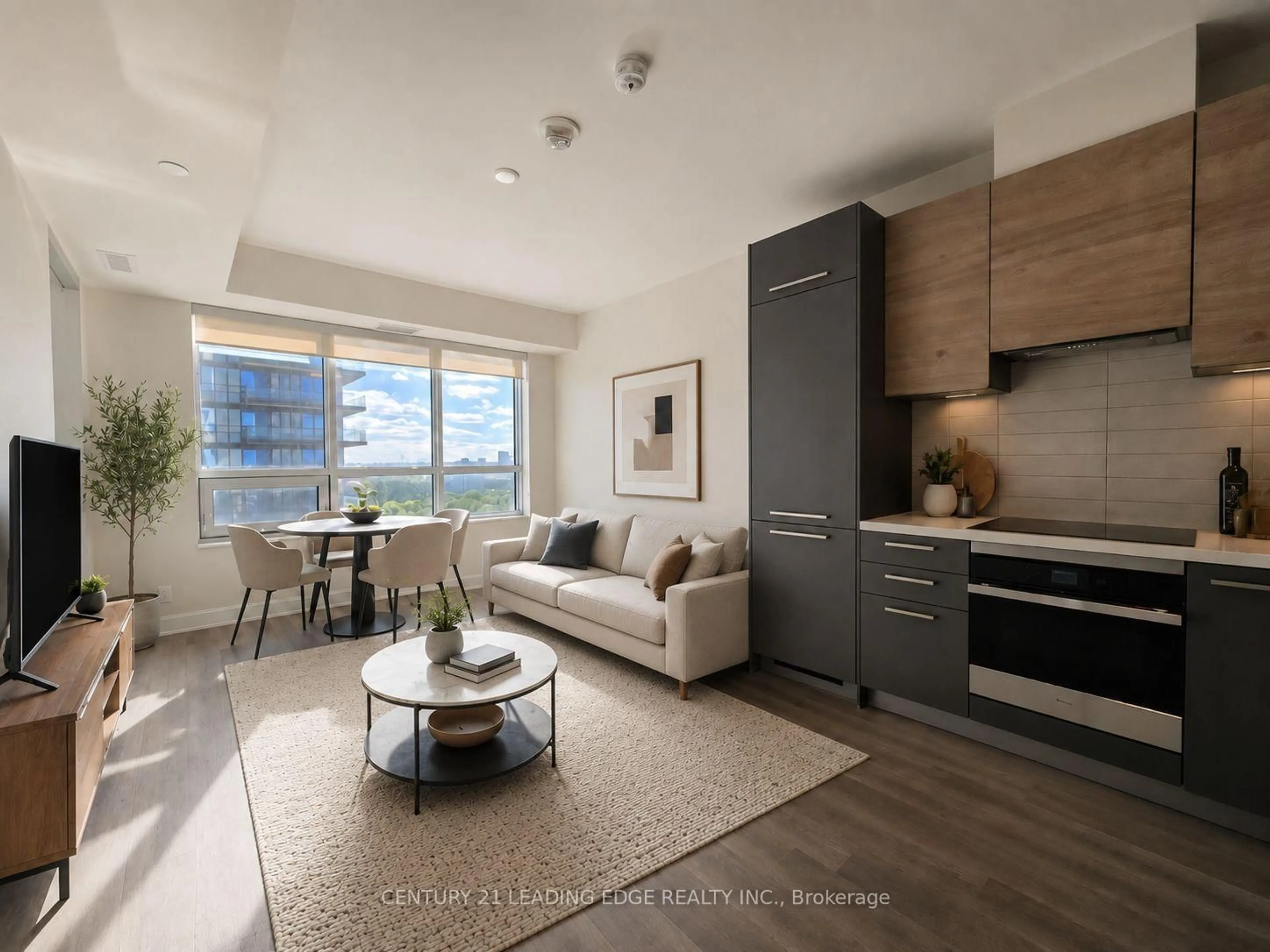 Open concept kitchen, unknown for 38 Gandhi Lane #1811, Markham Ontario L3T 0G9