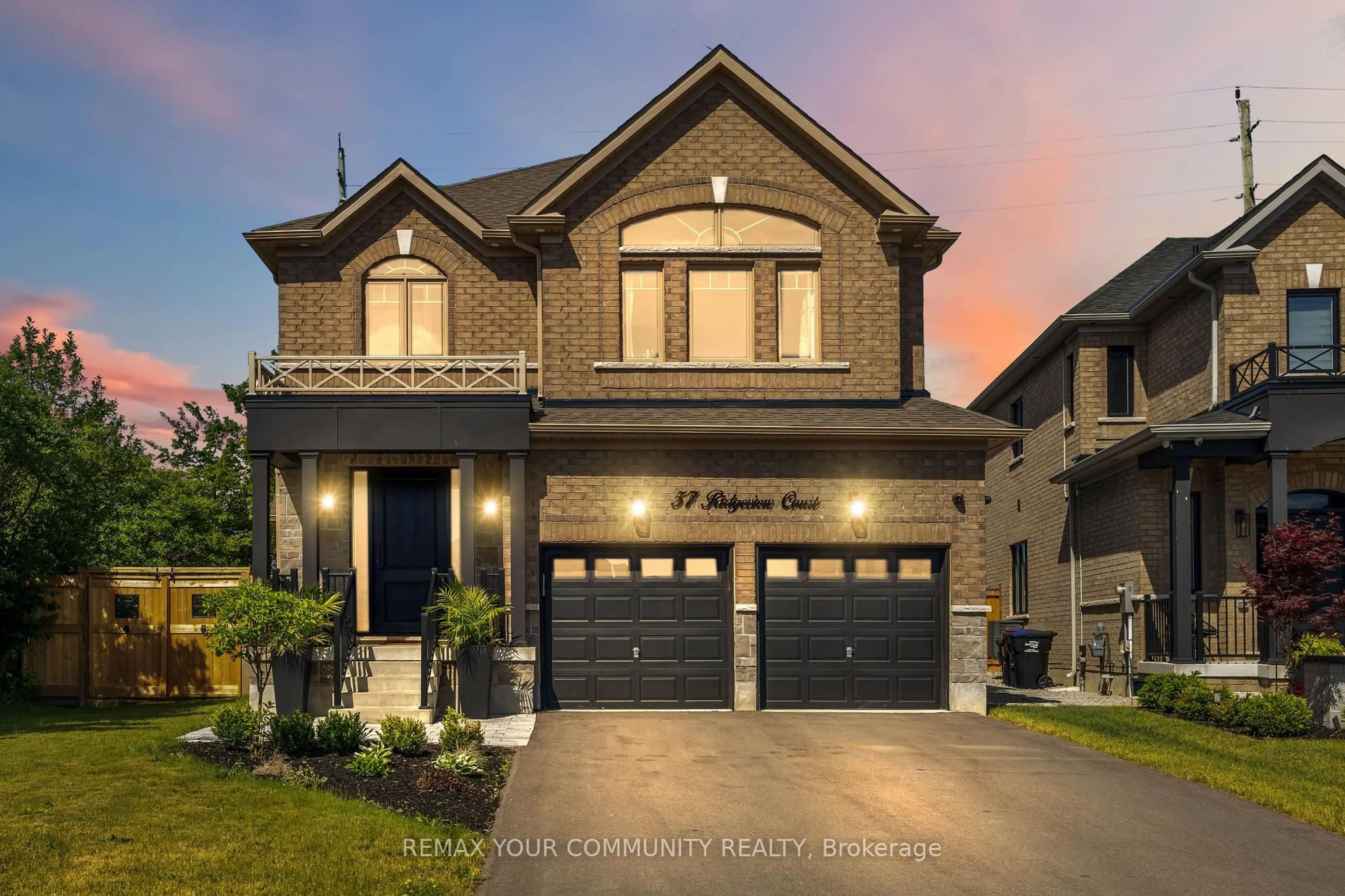 Home with brick exterior material, street for 57 Ridgeview Crt, Bradford West Gwillimbury Ontario L3Z 0R9