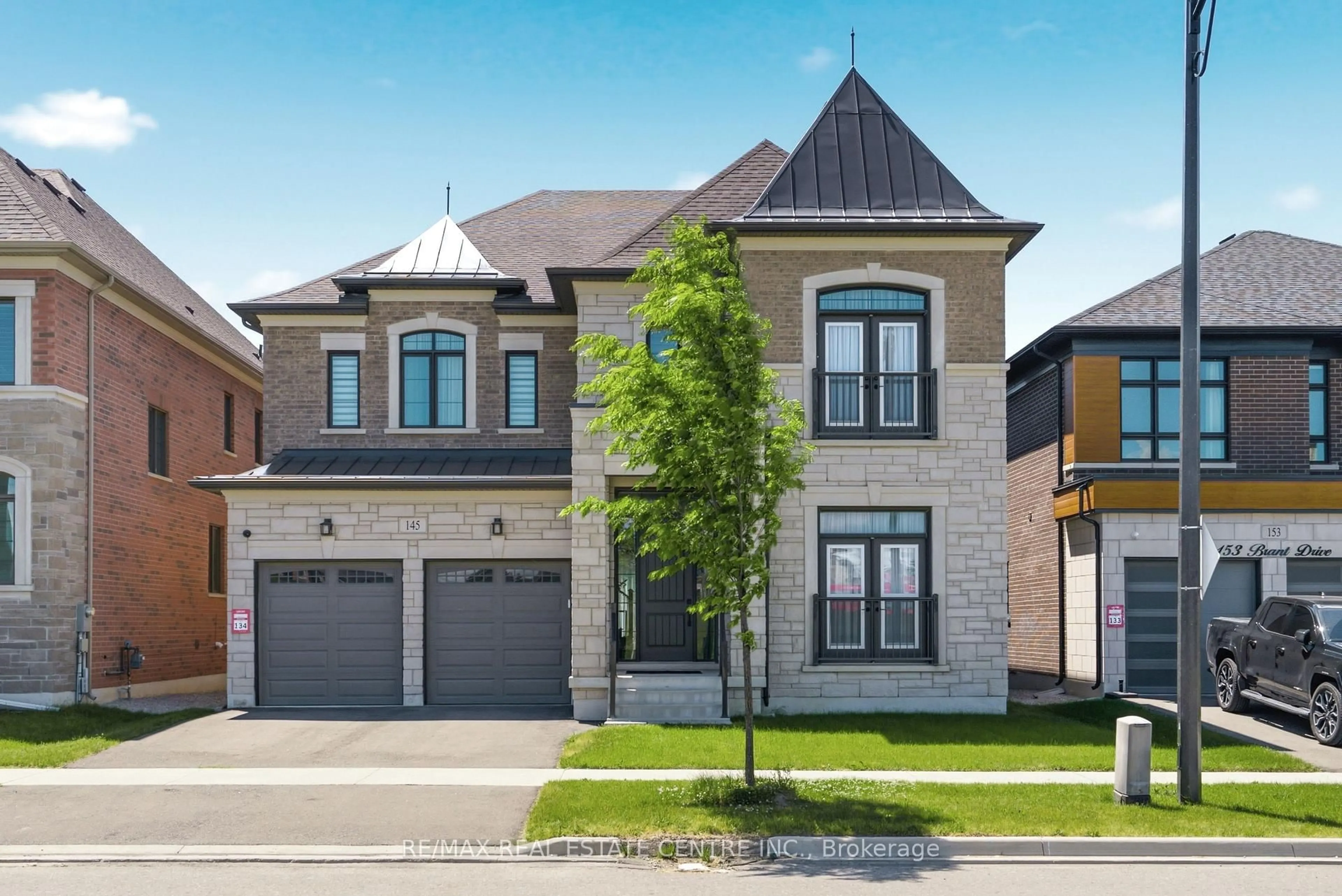 Home with brick exterior material, street for 145 Brant Dr, Vaughan Ontario L3L 0E8