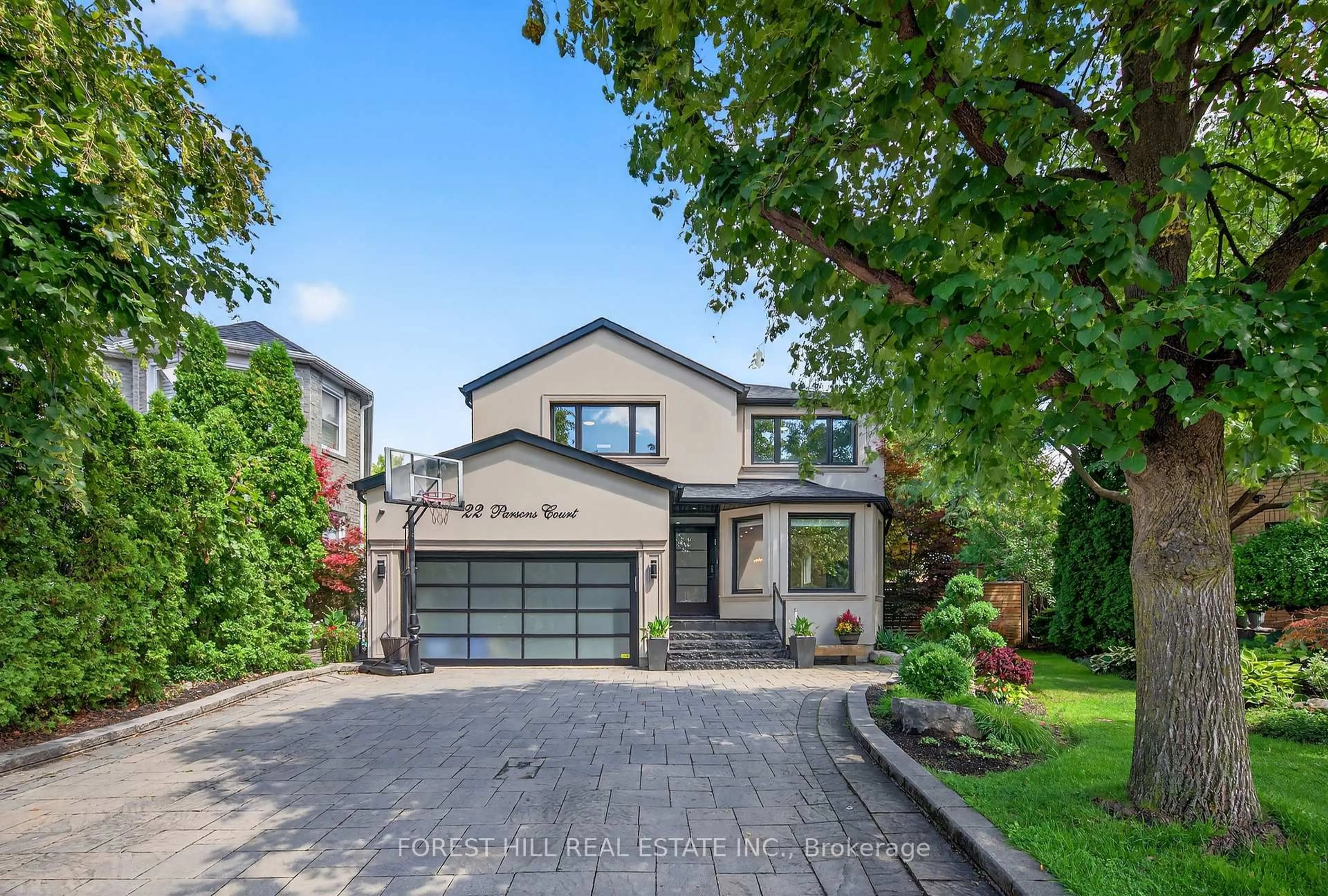 Home with brick exterior material, street for 22 Parsons Crt, Vaughan Ontario L4J 6Z4