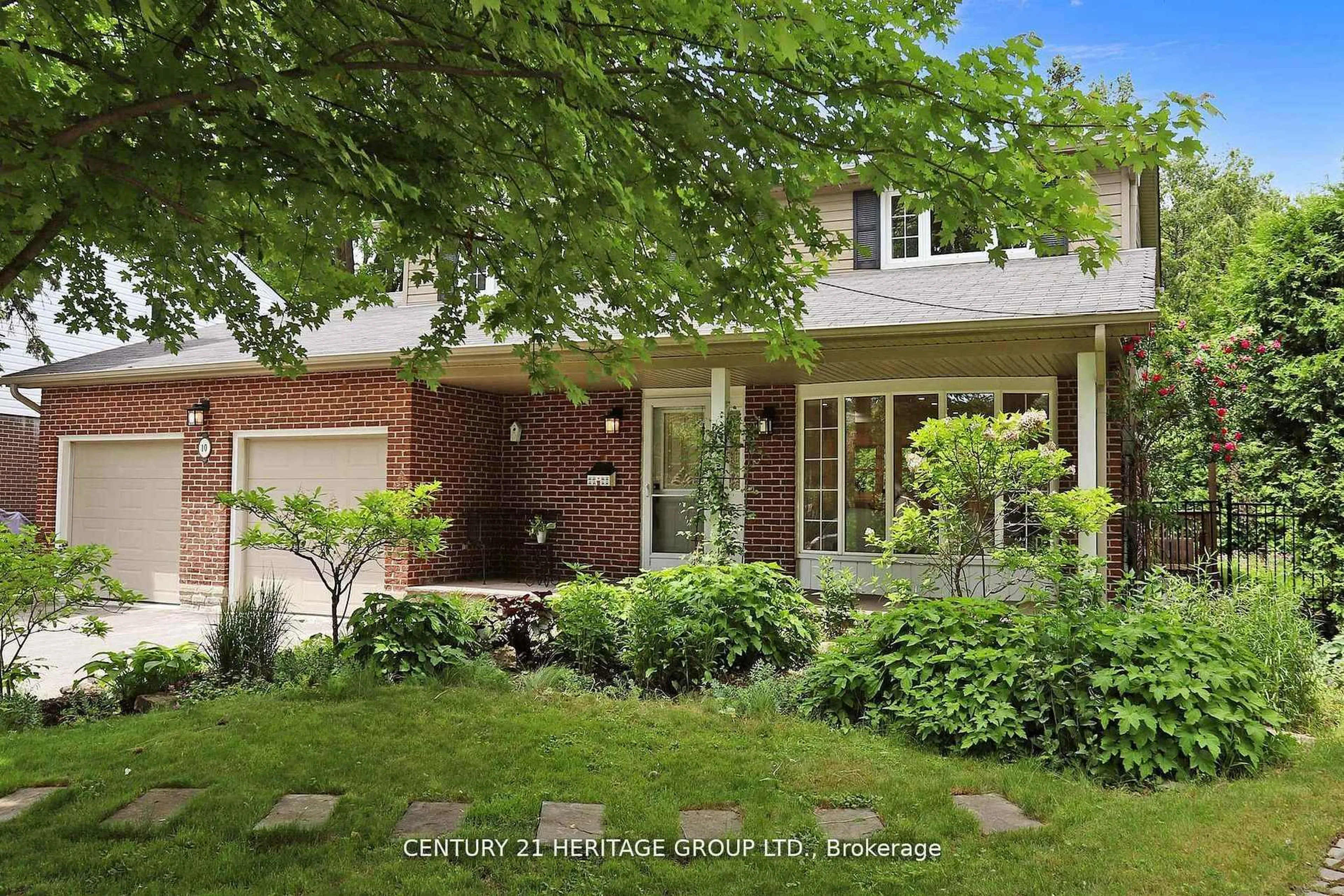 Home with brick exterior material, street for 10 Cherry Blossom Lane, Markham Ontario L3T 3B9