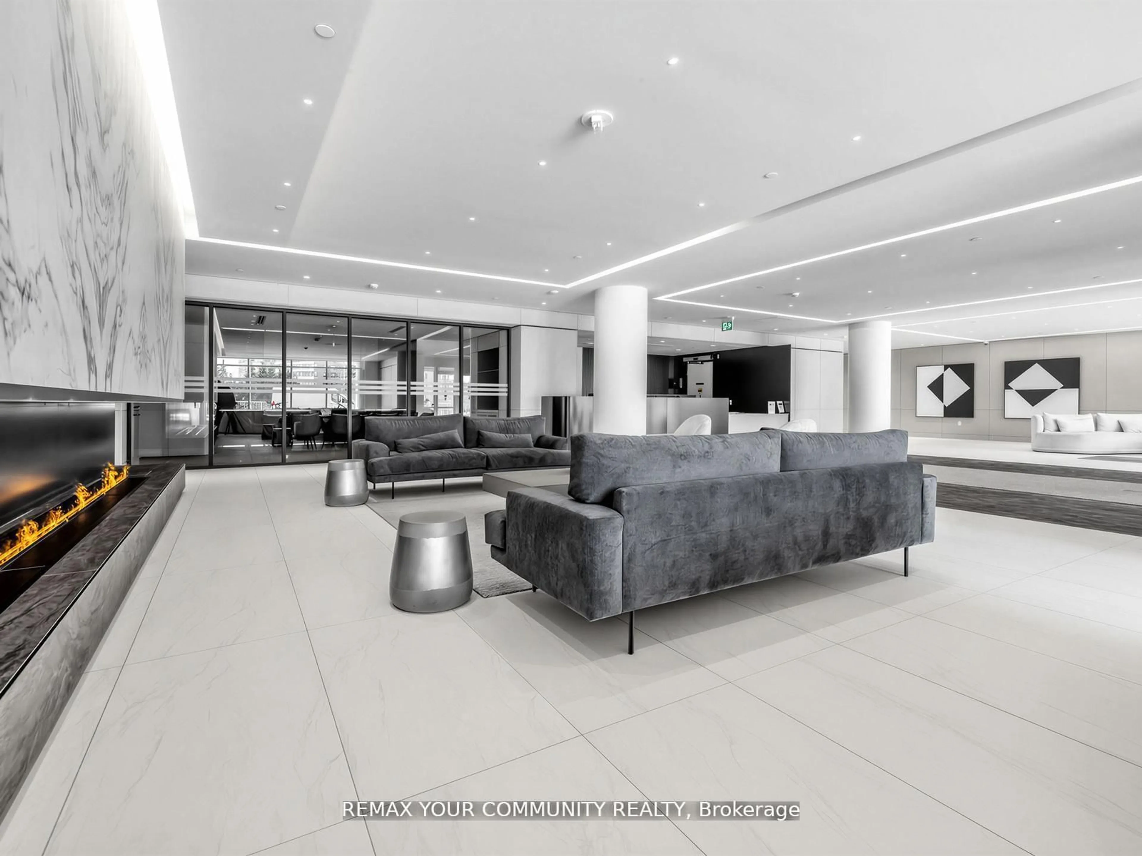Lobby for 30 Upper Mall Way #1510, Vaughan Ontario L4J 4P8