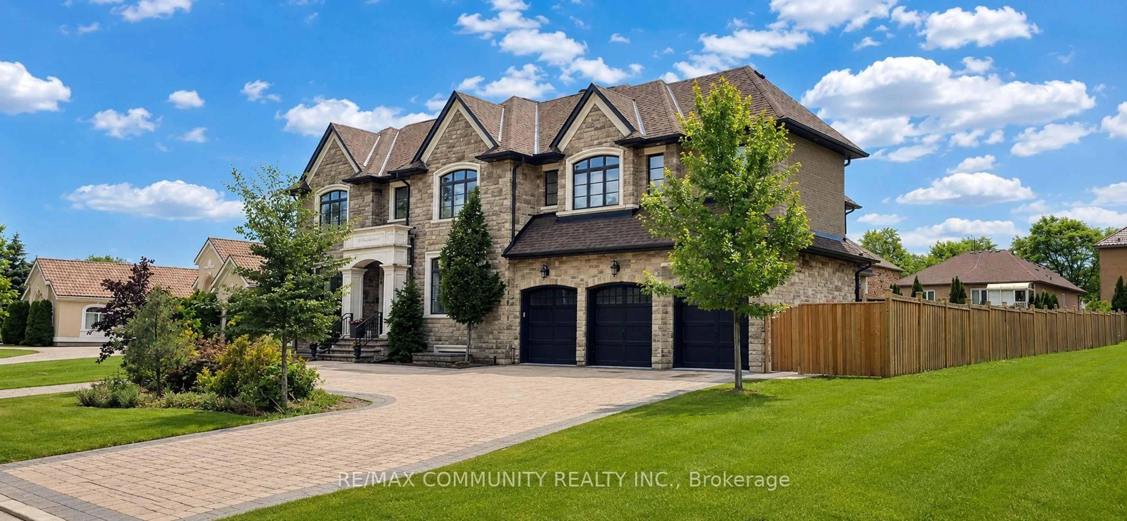 Home with brick exterior material, street for 65 Chatelaine Dr, Markham Ontario L3S 3W7