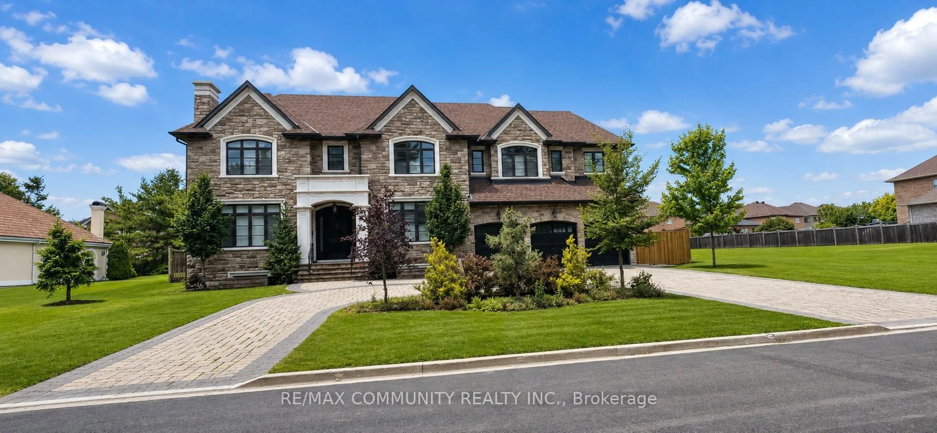 Home with brick exterior material, street for 65 Chatelaine Dr, Markham Ontario L3S 3W7