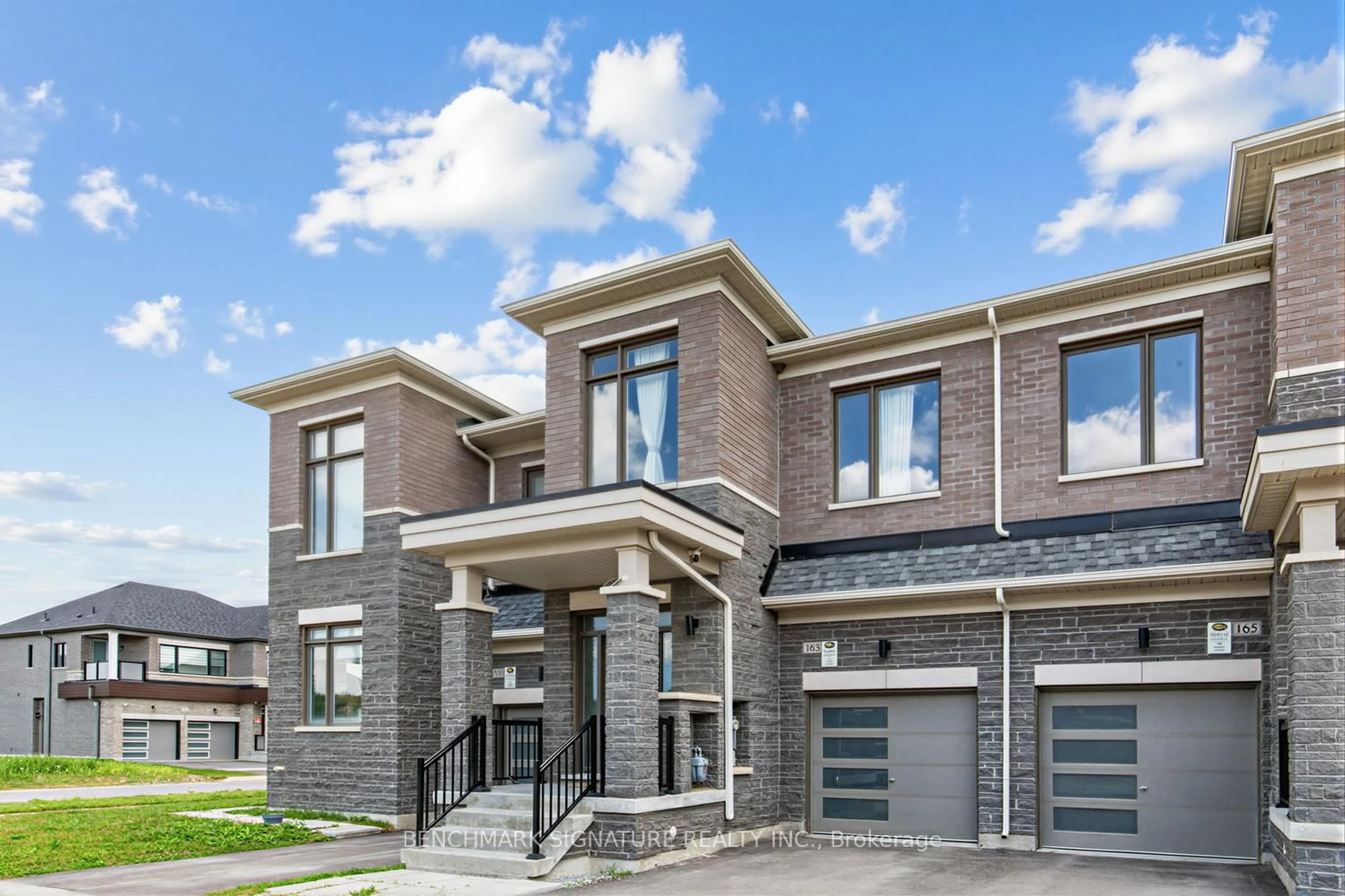 Home with brick exterior material, street for 163 Tempel St, Richmond Hill Ontario L4E 1J2