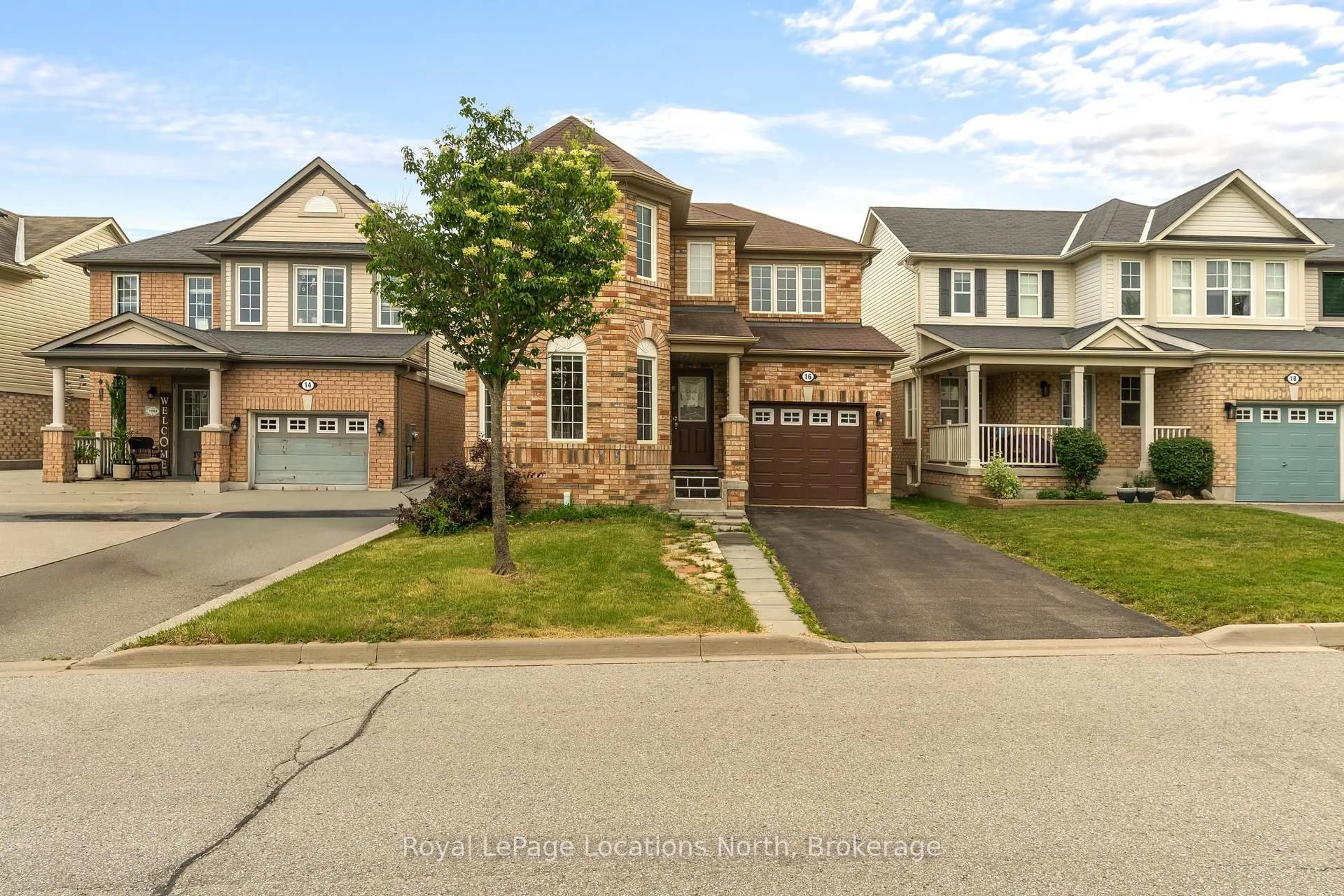 Home with brick exterior material, street for 16 Ferris Lane, New Tecumseth Ontario L9R 0H9