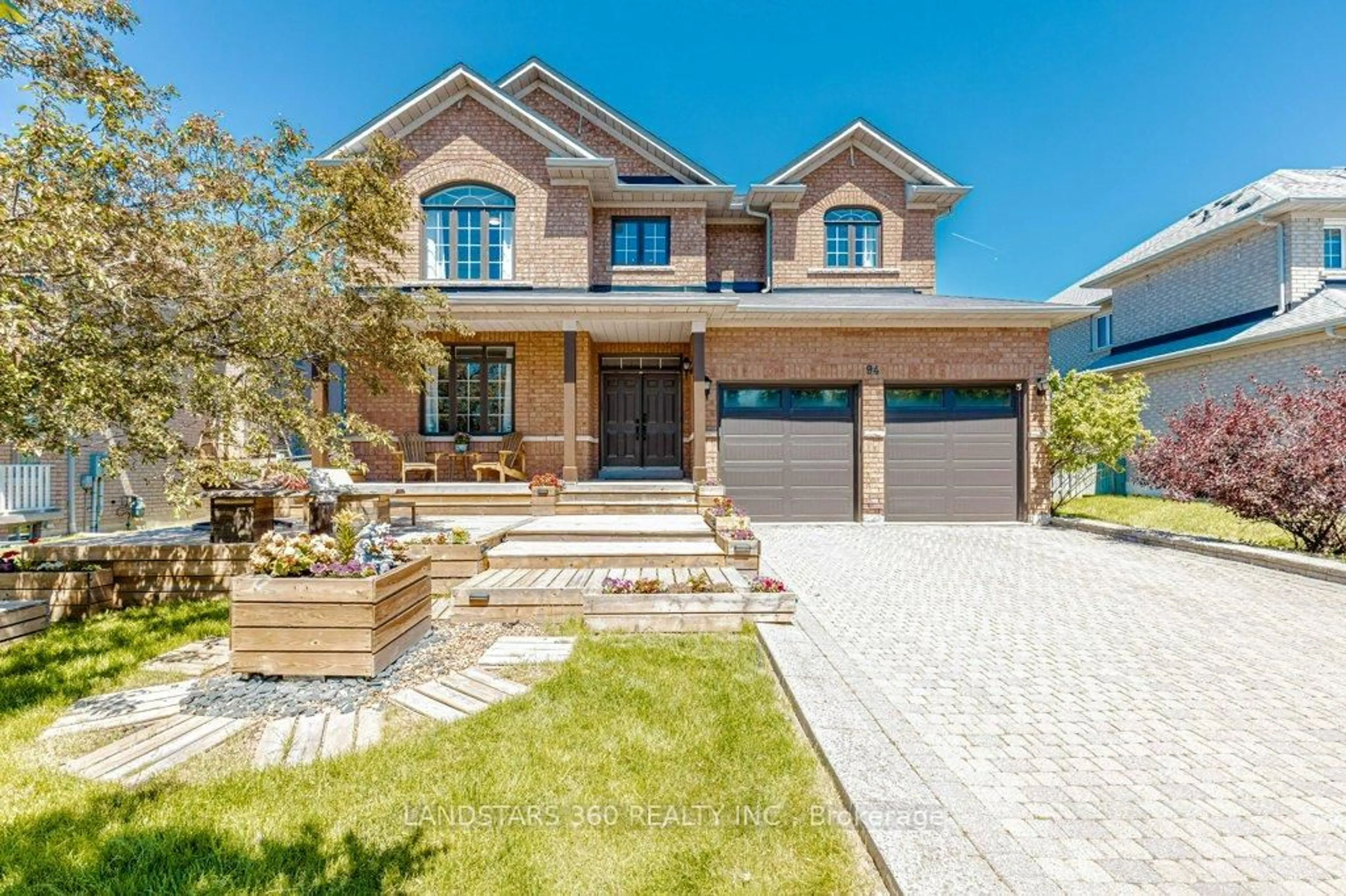 Home with brick exterior material, street for 94 Sutcliffe Cres, Markham Ontario L6C 1X3