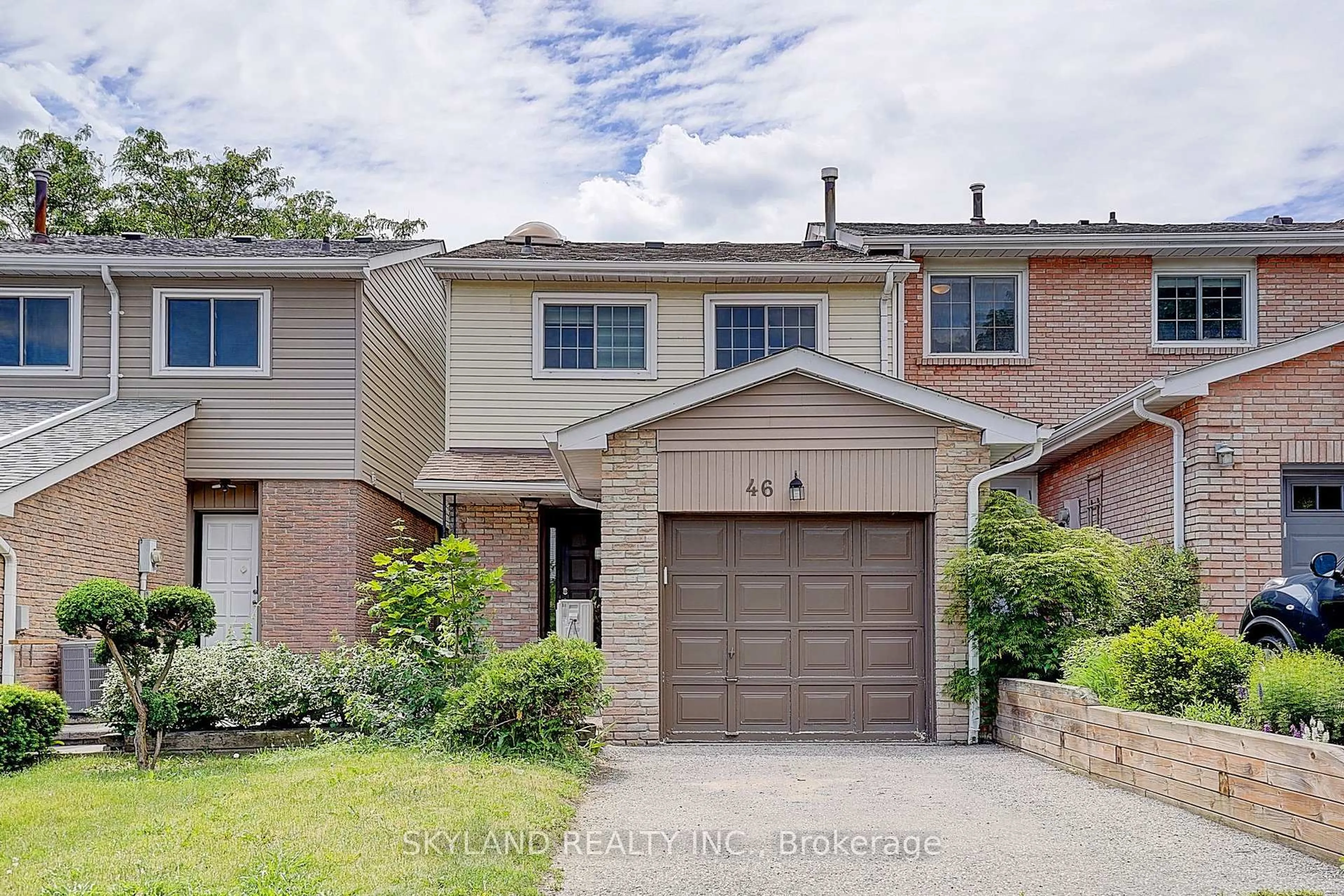 Home with brick exterior material, street for 46 West Borough St, Markham Ontario L3T 4X5