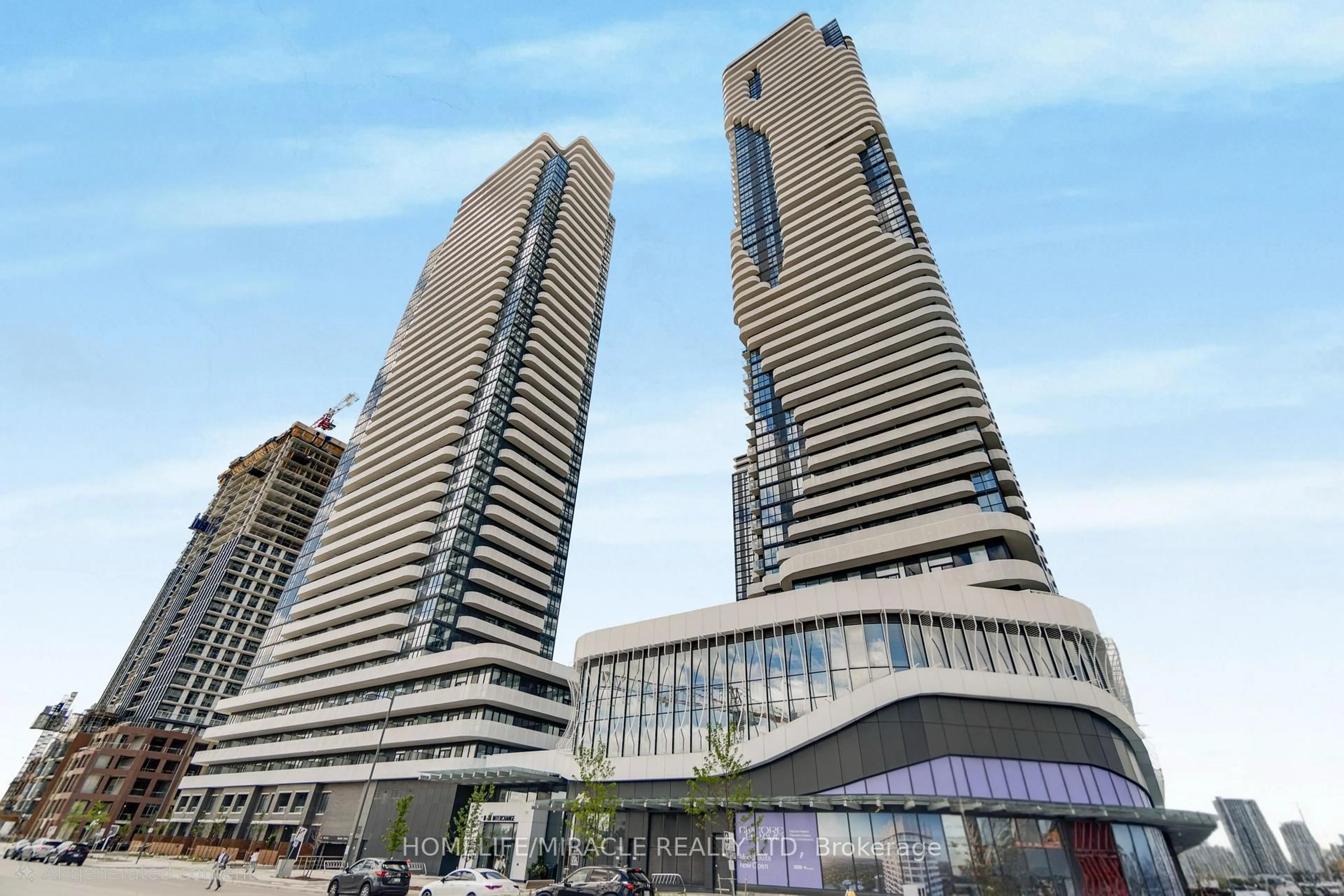 Indoor foyer for 28 Interchange Way #702, Vaughan Ontario L4K 0P8