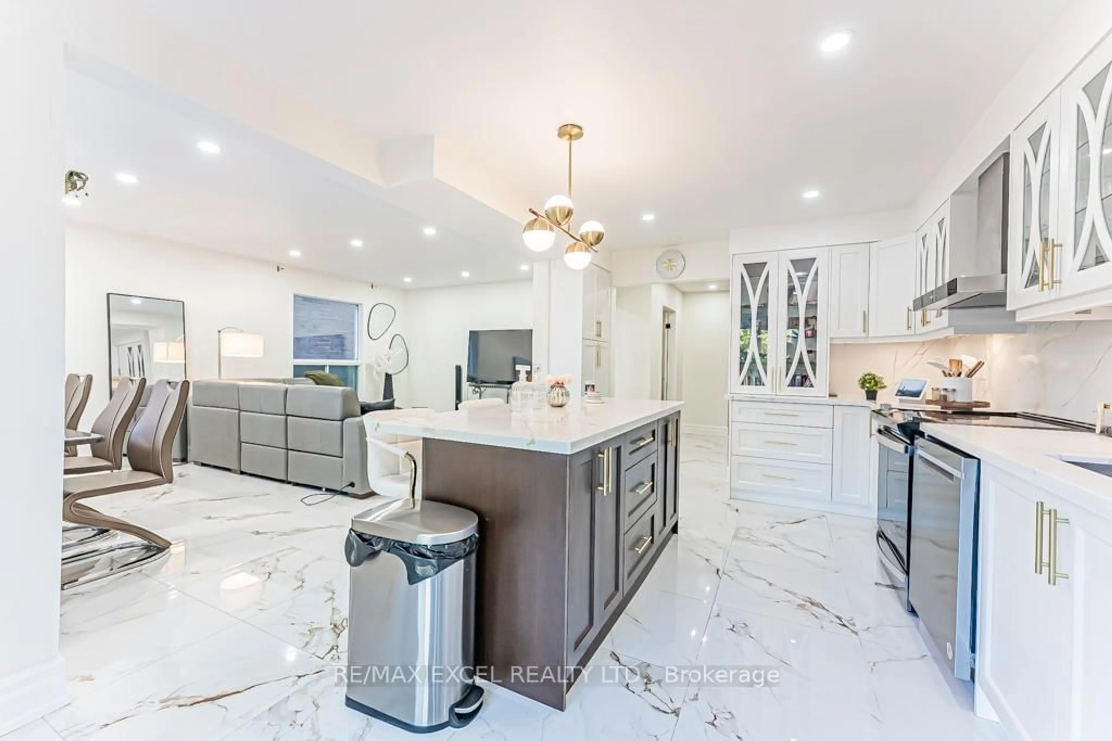 Contemporary kitchen, ceramic/tile floor for 311 Conley St, Vaughan Ontario L4J 2Z3