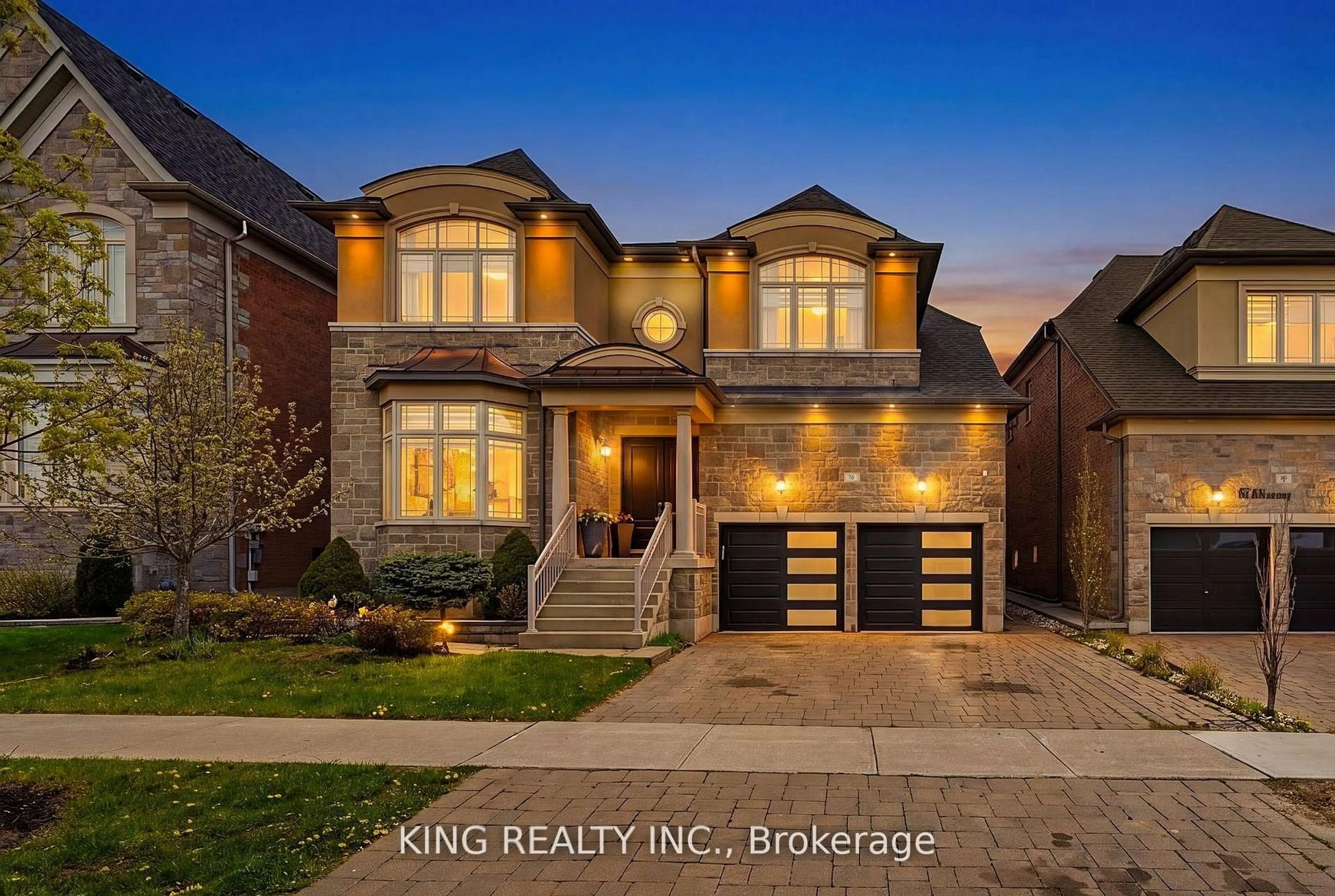 Home with brick exterior material, street for 76 Chesney Cres, Vaughan Ontario L4H 4A5