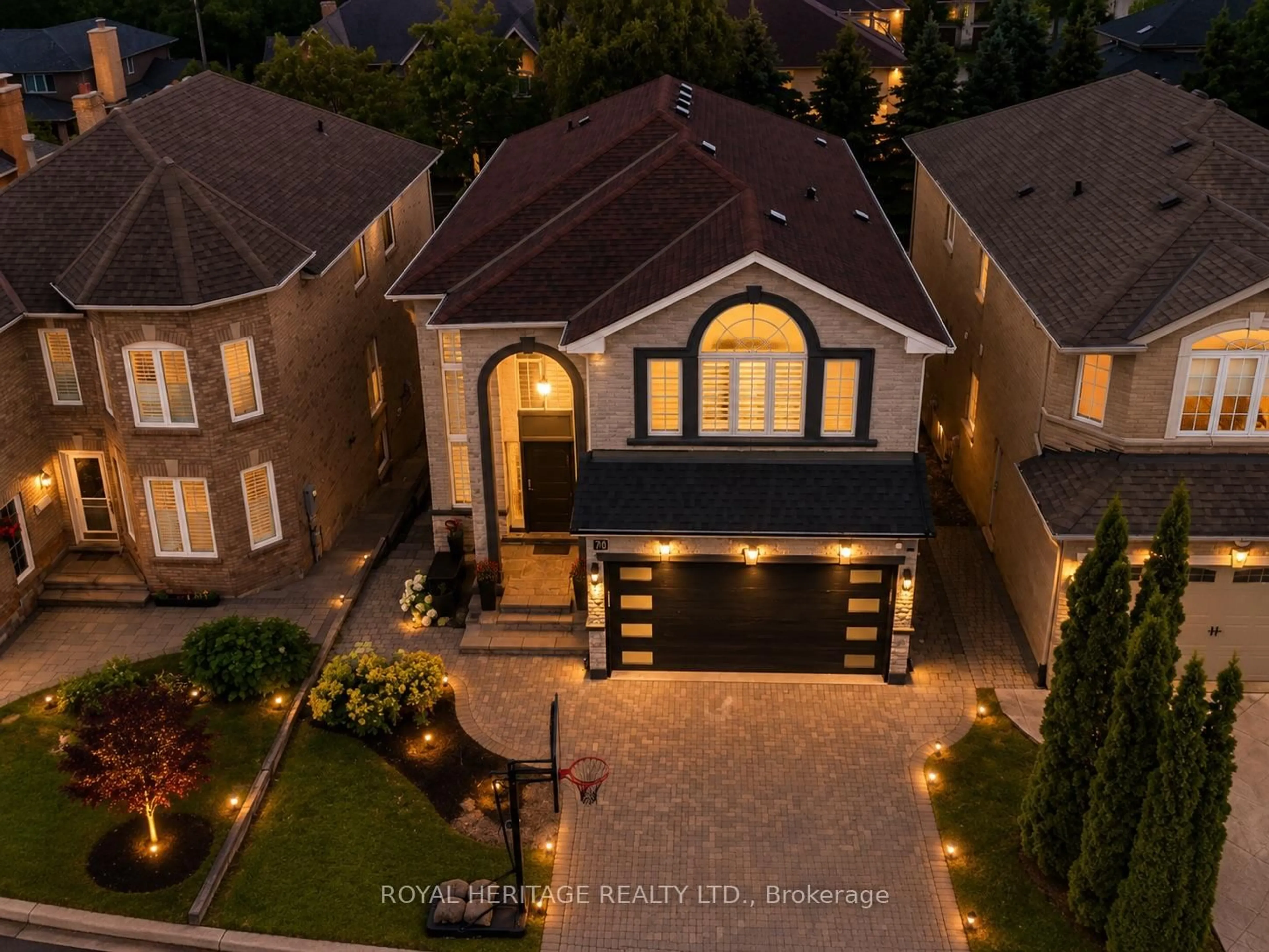 Home with brick exterior material, street for 71 Lund St, Richmond Hill Ontario L4C 9V7