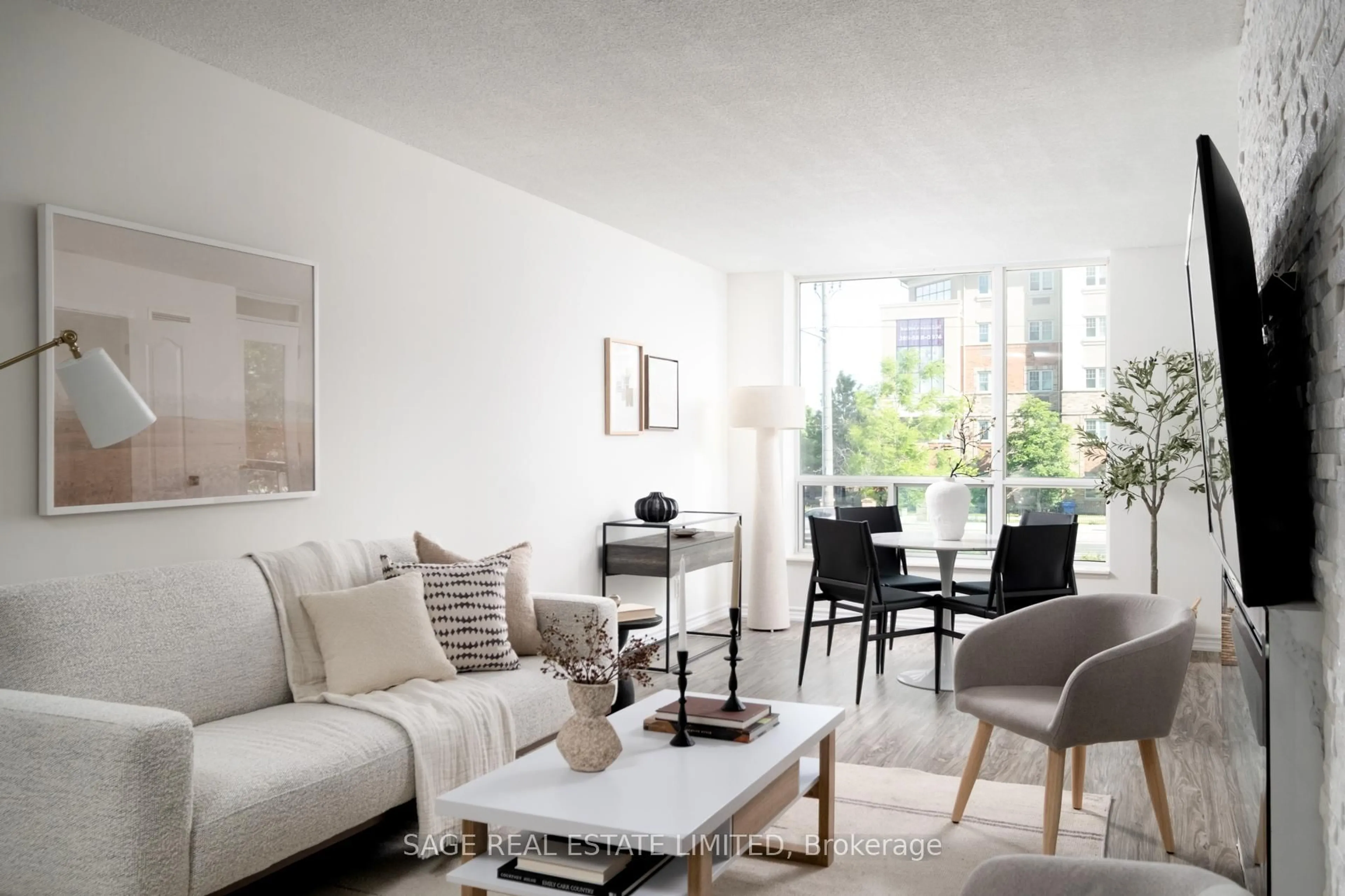 Living room with furniture, unknown for 745 New Westminster Dr #203, Vaughan Ontario L4J 8J9