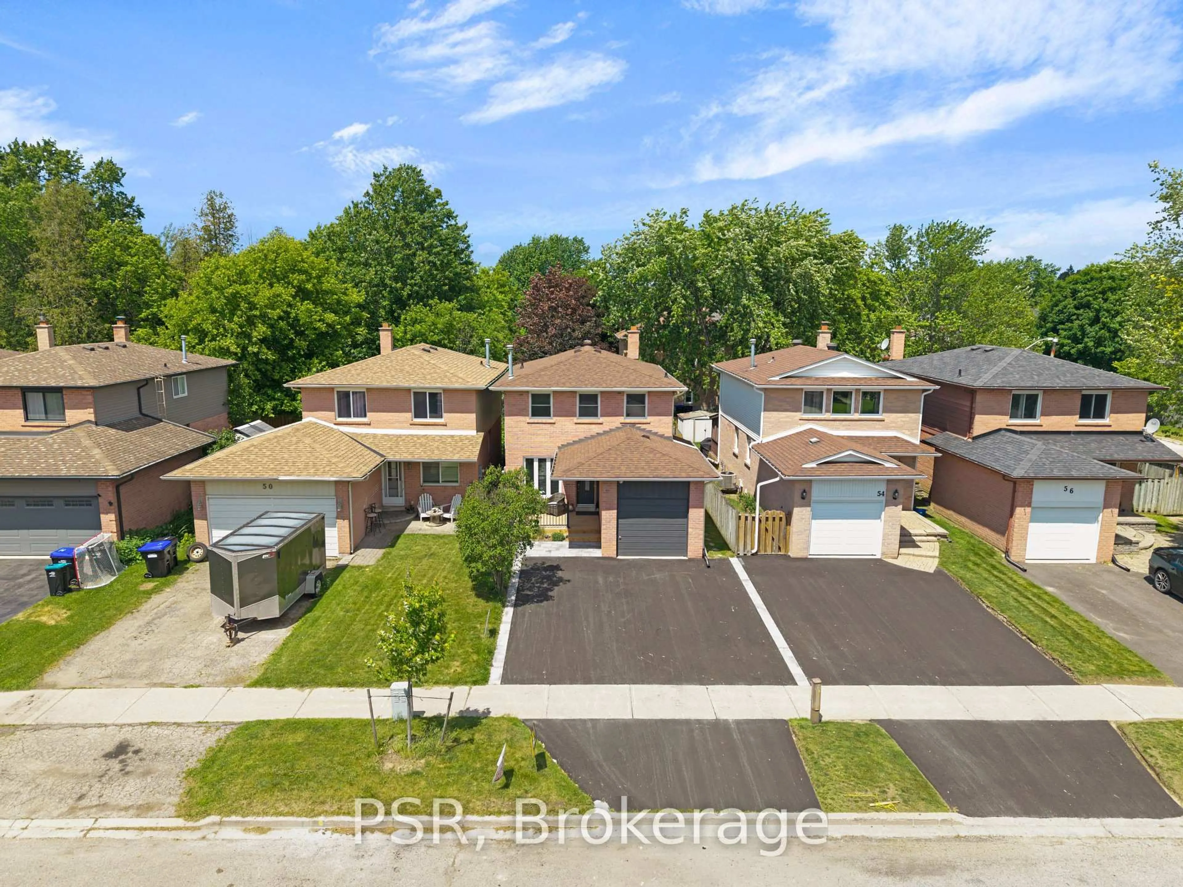 A pic from outside/outdoor area/front of a property/back of a property/a pic from drone, street for 52 Daniele Ave, New Tecumseth Ontario L0G 1A0