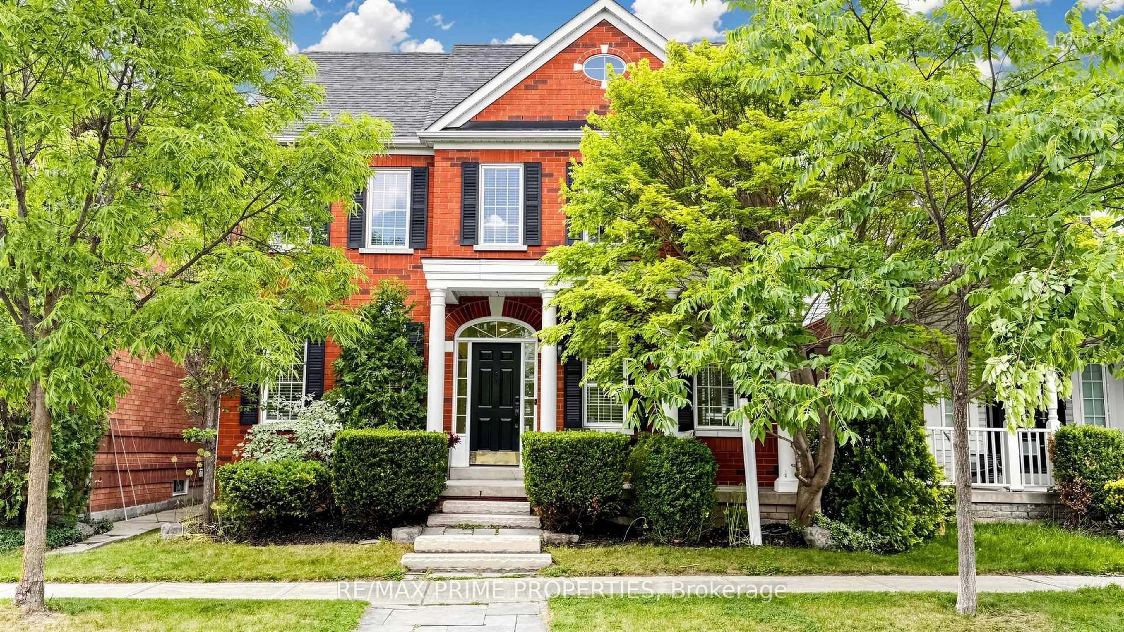Home with brick exterior material, street for 68 The Meadows Ave, Markham Ontario L6B 1B6