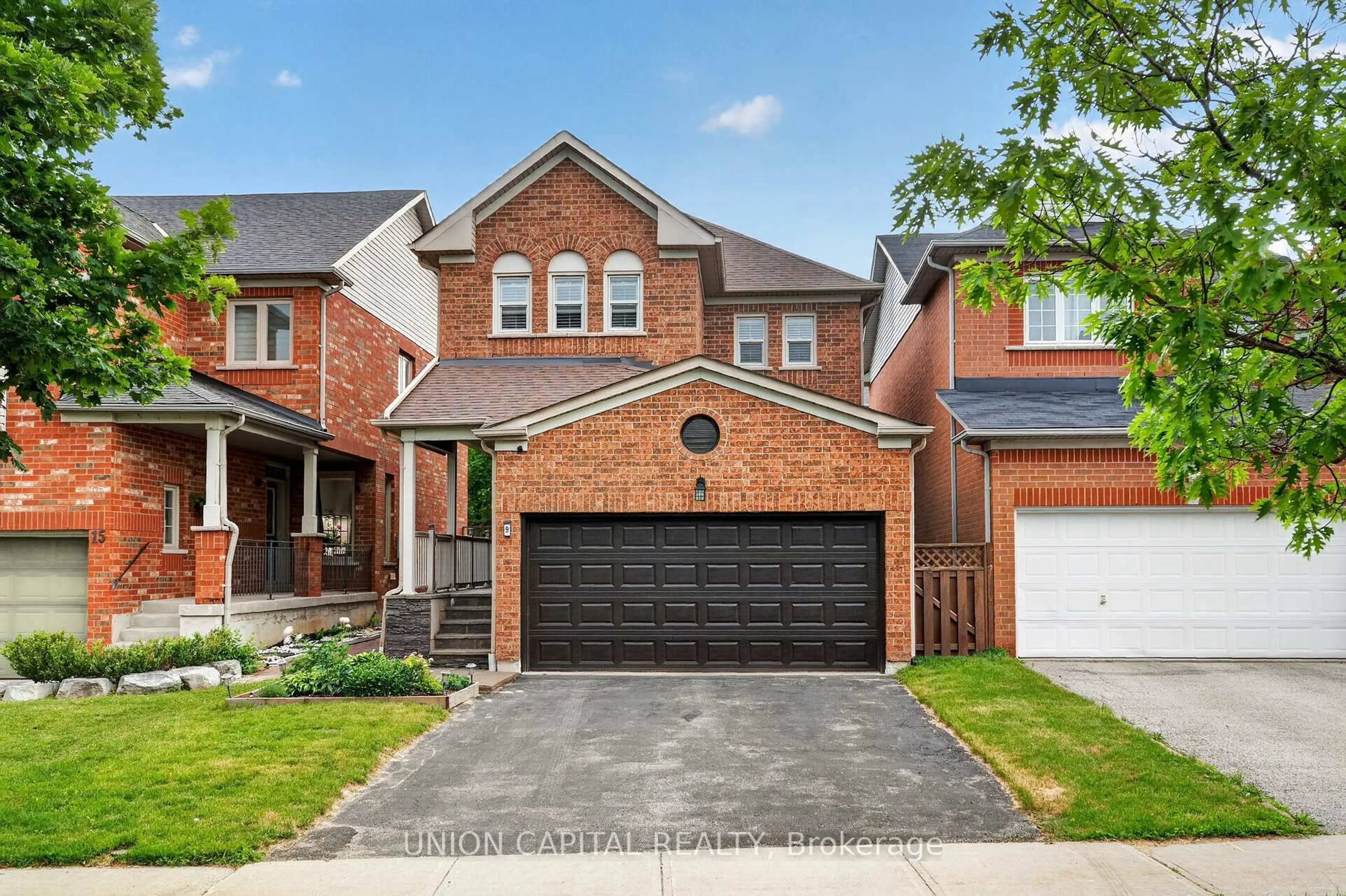 Home with brick exterior material, street for 9 Ballymore Dr, Aurora Ontario L4G 7E8