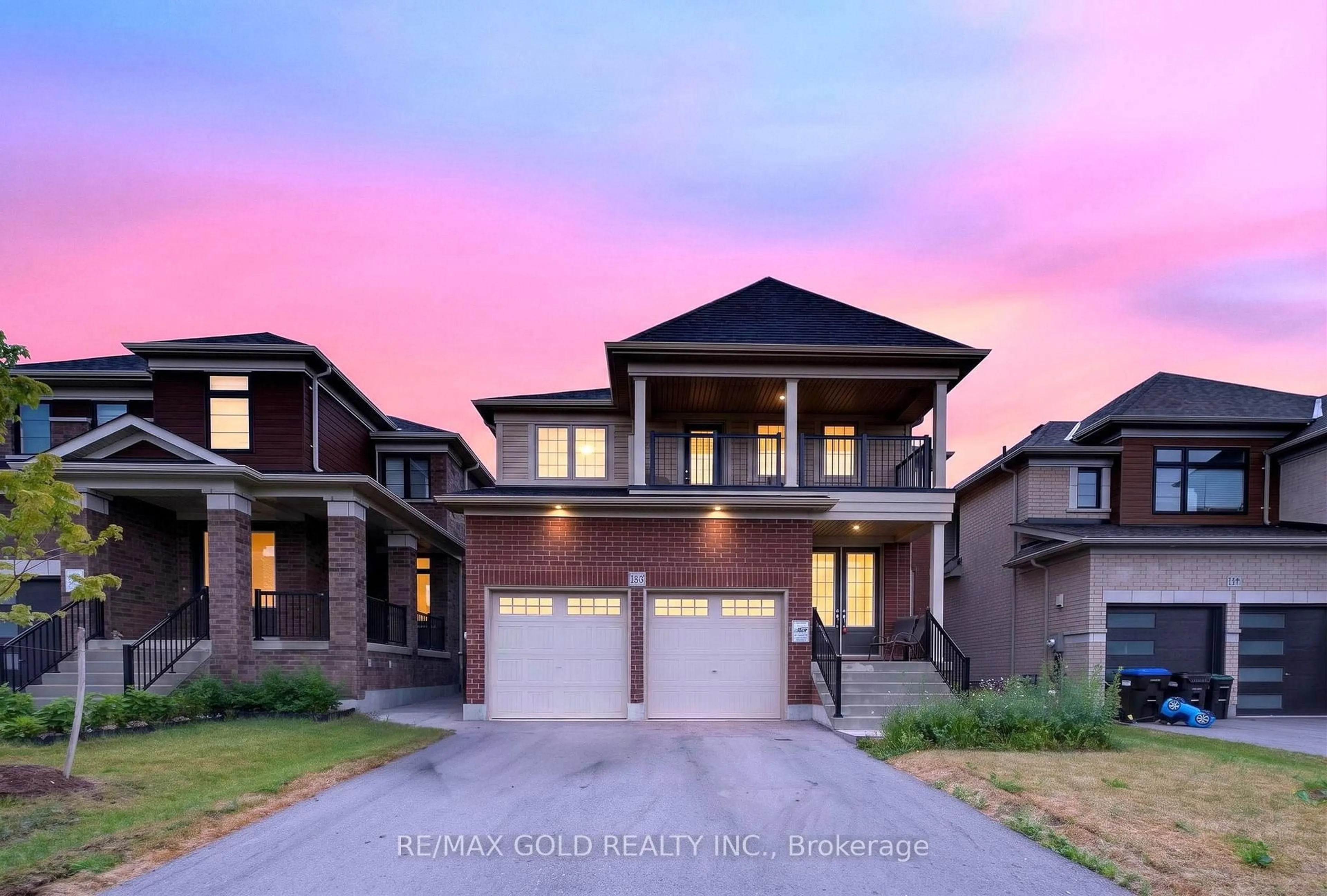 Home with brick exterior material, street for 122 Bluebird Blvd, Adjala-Tosorontio Ontario L0G 1W0