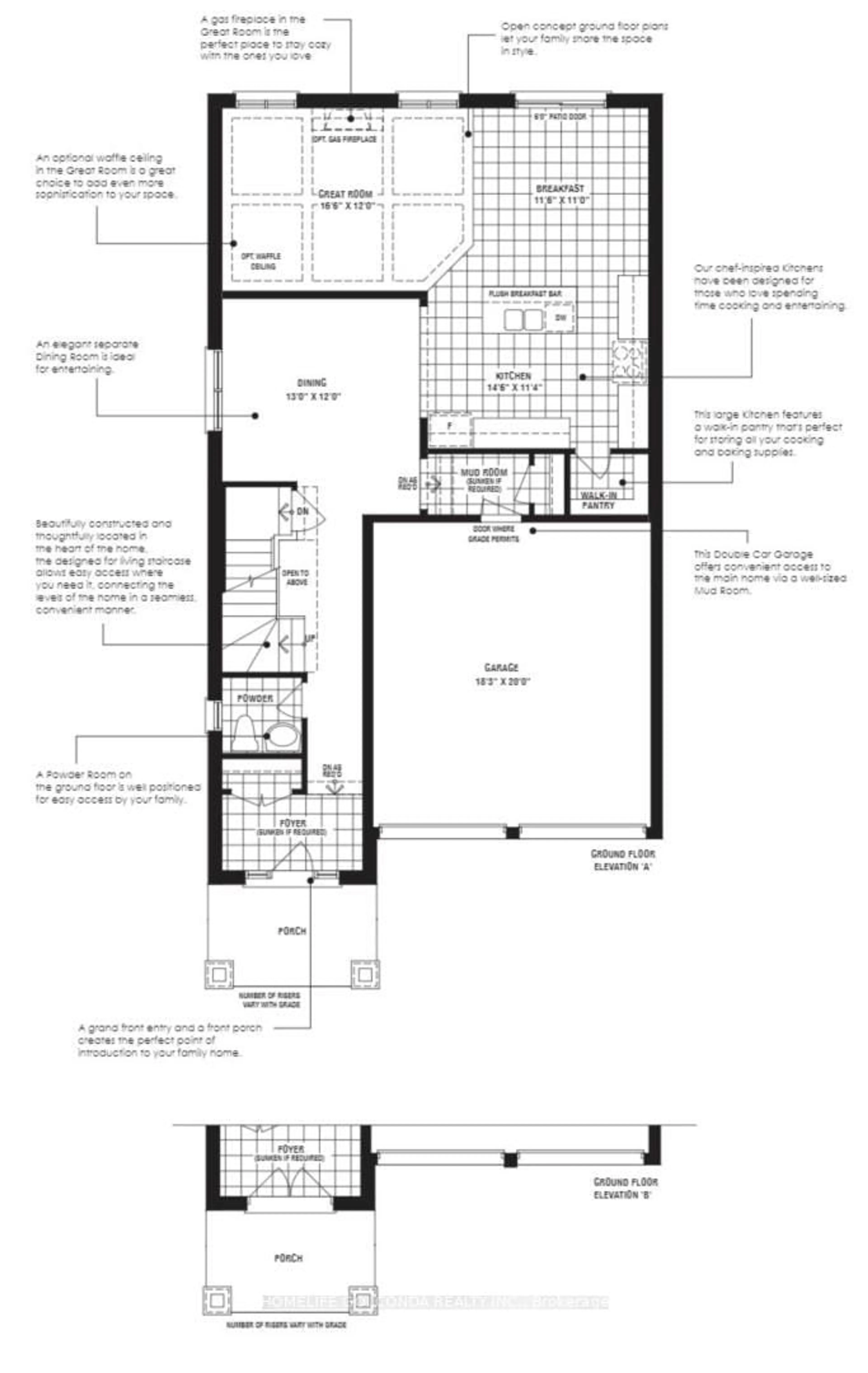 Floor plan for 35 sprucedale W Sprucedale Cres, Whitchurch-Stouffville Ontario L4A 4X4