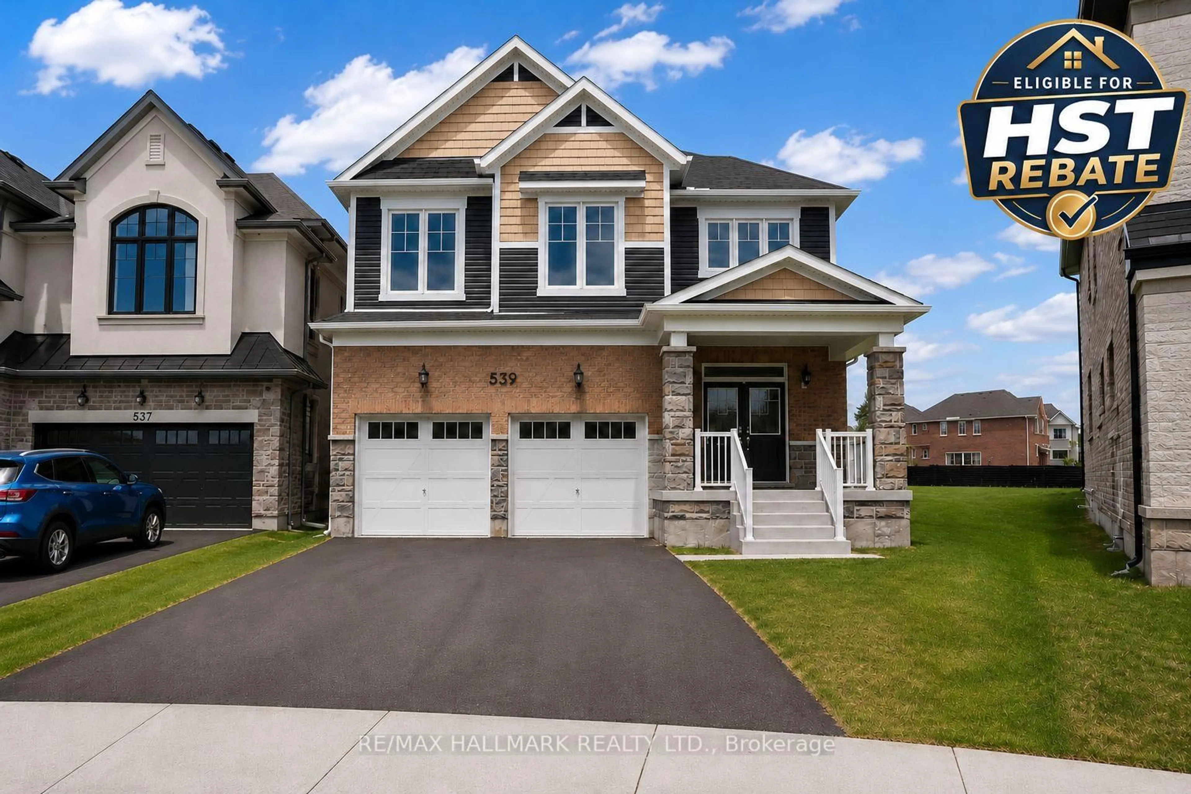 Home with brick exterior material, street for 539 Mika St, Innisfil Ontario L9S 0R9