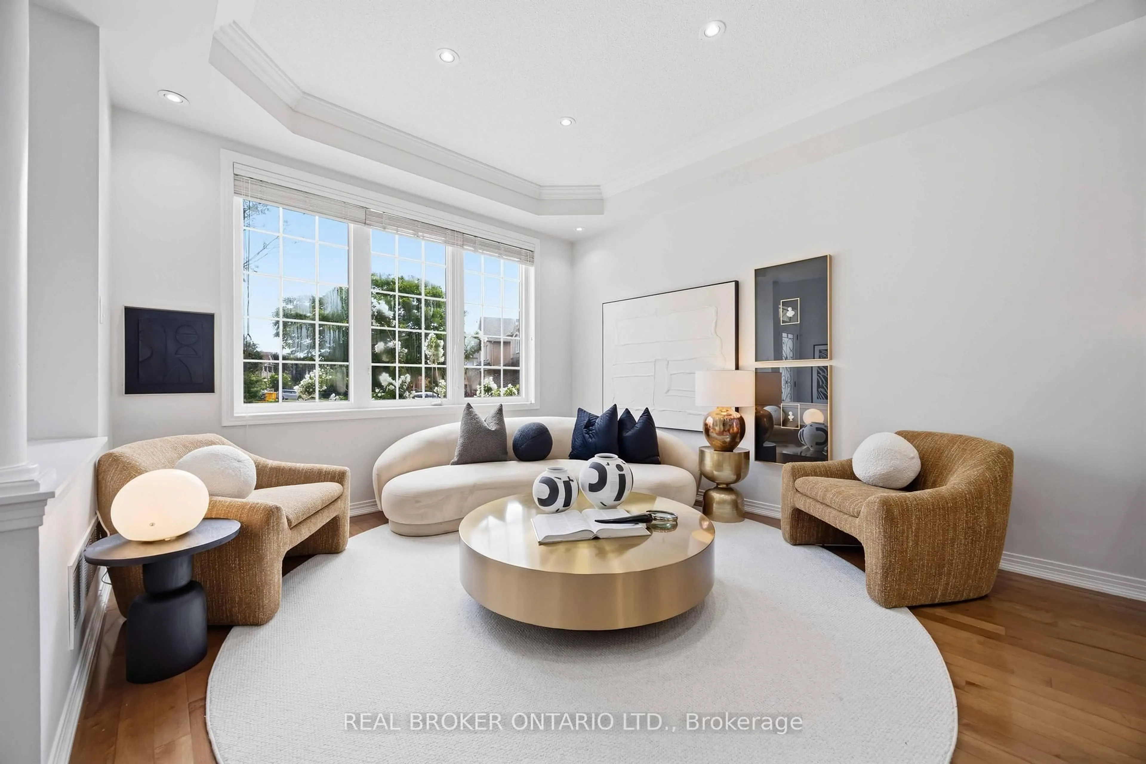 Living room with furniture, unknown for 50 Robert Grundy Rd, Markham Ontario L6C 3A3