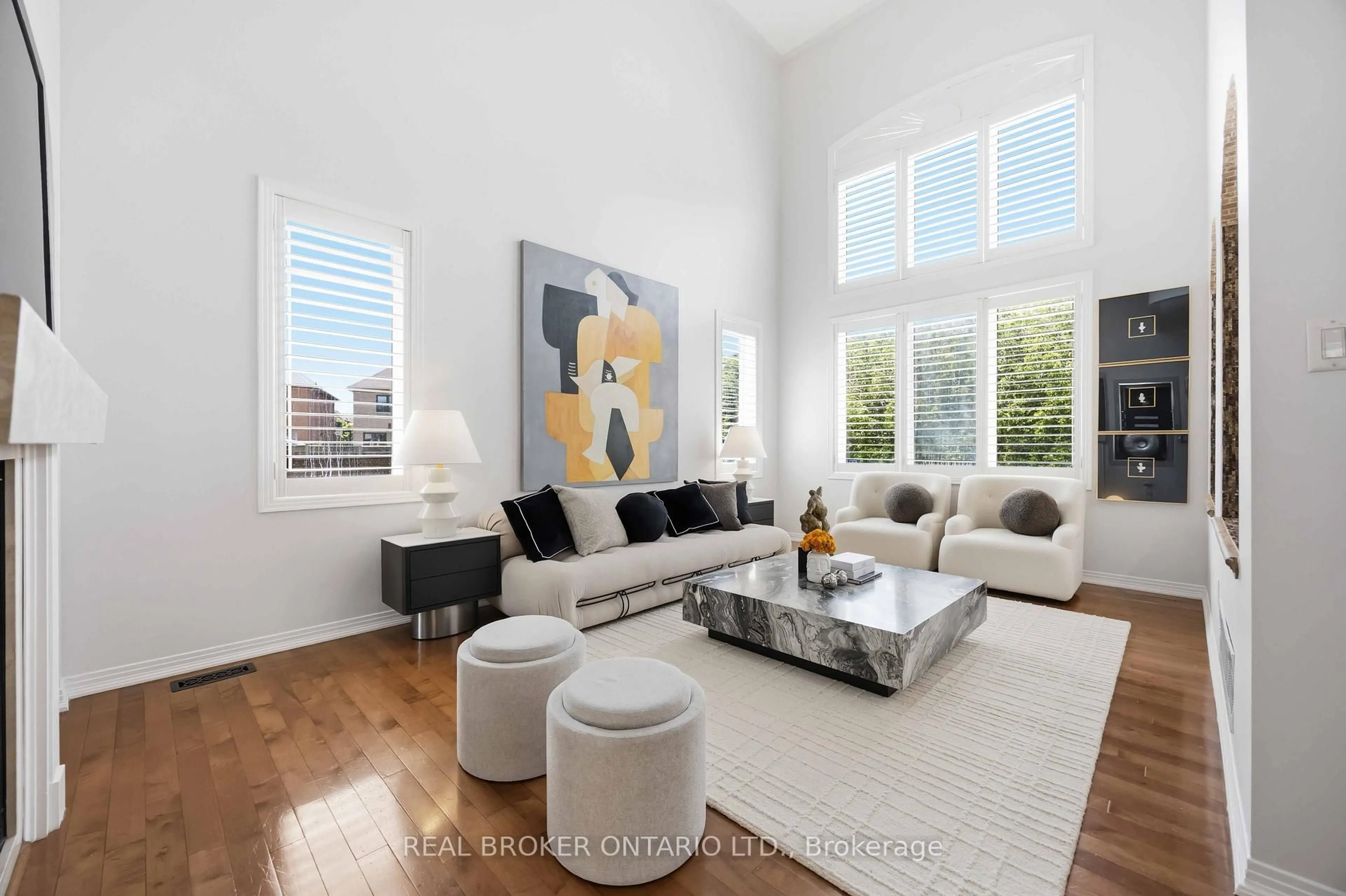 Living room with furniture, unknown for 50 Robert Grundy Rd, Markham Ontario L6C 3A3