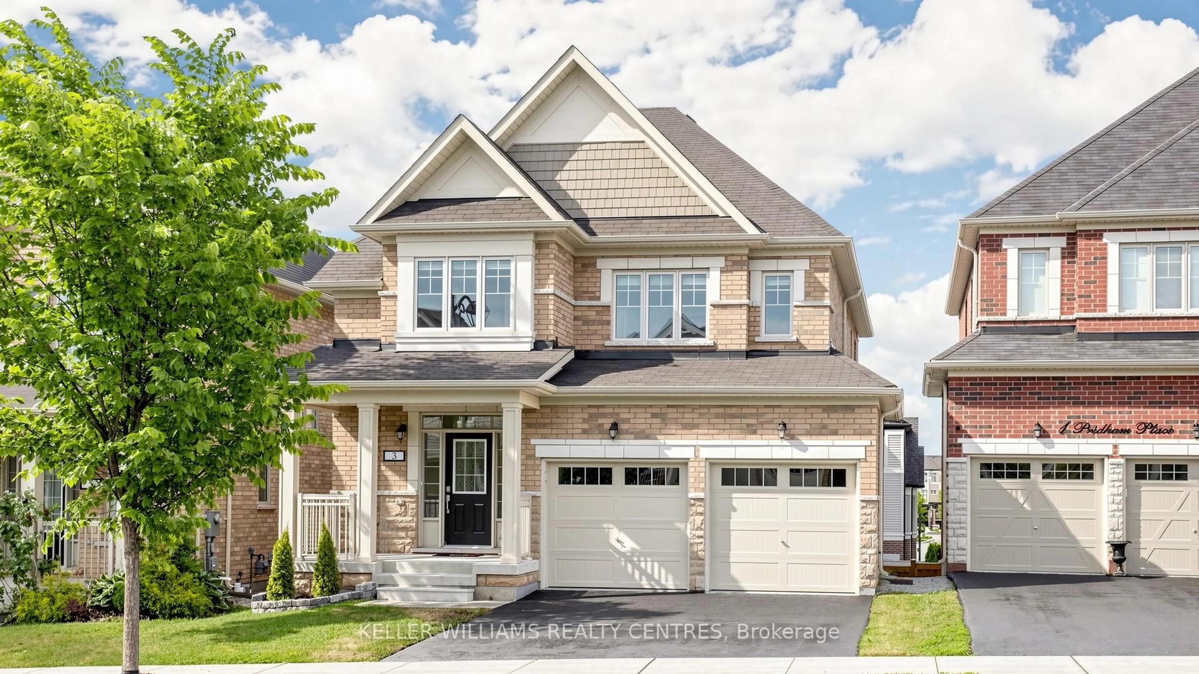 Home with brick exterior material, street for 3 Pridham Pl, New Tecumseth Ontario L0G 1W0