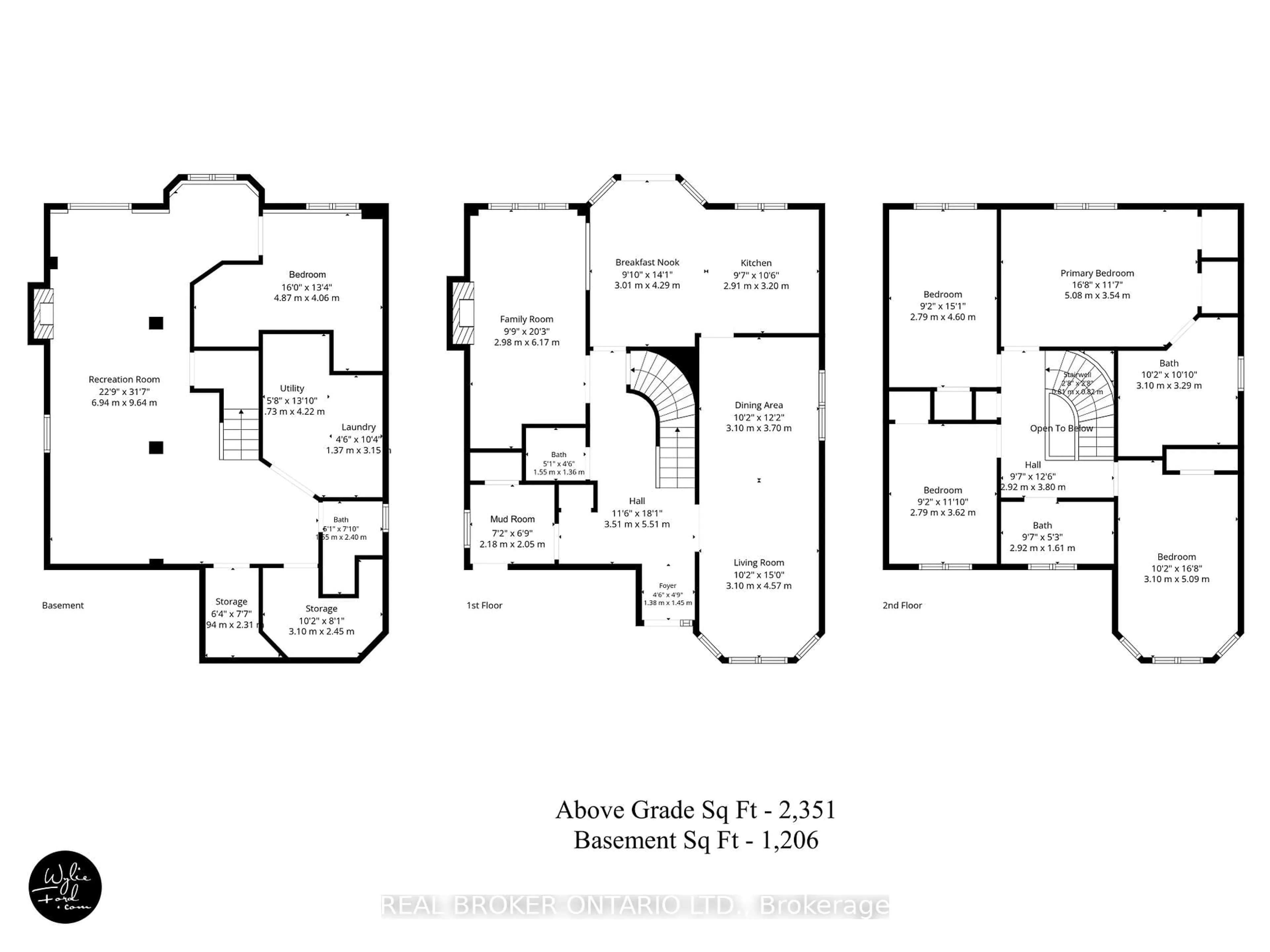 Floor plan for 813 Surin Crt, Newmarket Ontario L3Y 8R3